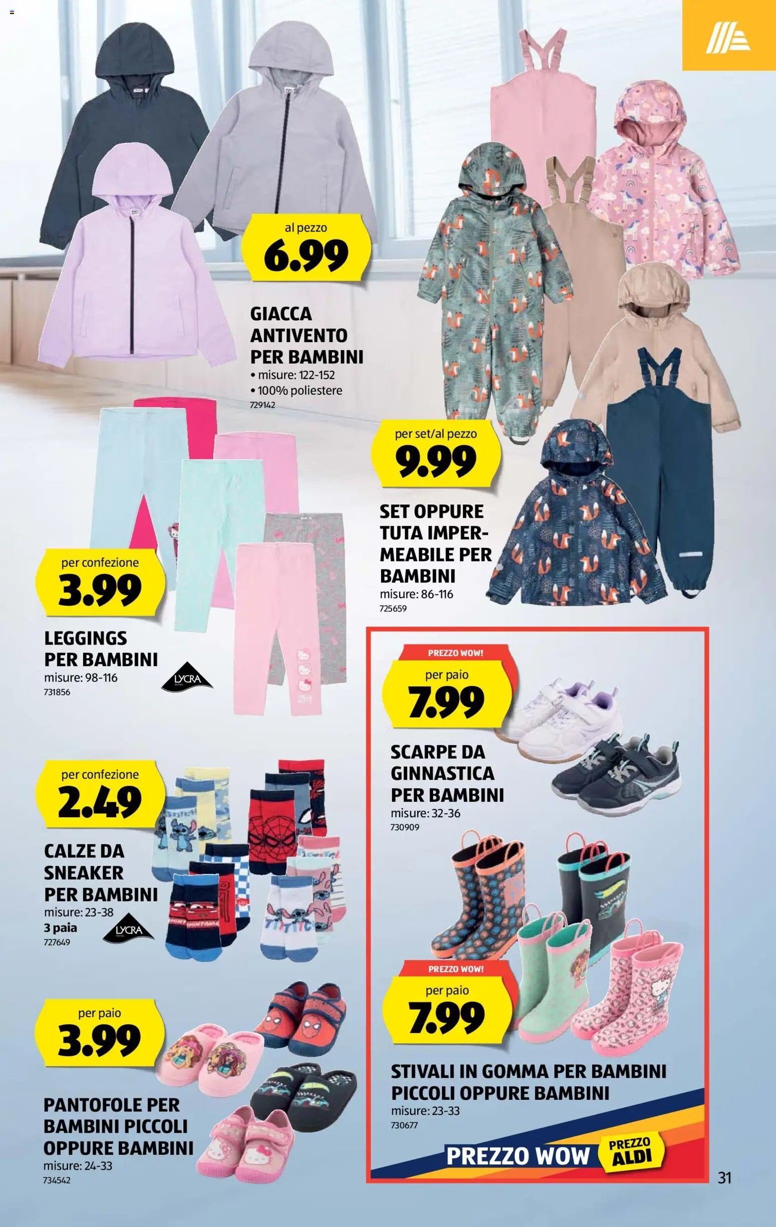 Aldi aktionen IT – gültig ab 20.08.2026 | Seite: 31 | Produkte: Leggings
