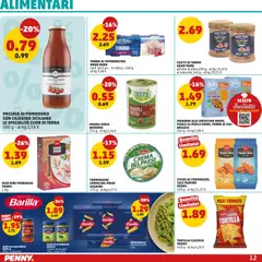 Anteprima del volantino SEDANINI ALLE LENTICCHIE ROSSE, FUSILLI AI PISELLI VERDI, PENNE AI CECI WELLLESS, Pasta di lenticchie rosse, fusilli ai piselli verdi, penne ai ceci valido a partire dal 27/08/2026 | Pagina: 12 | Prodotti: Ceci, Lenticchie, Pesto, Pasta Barilla