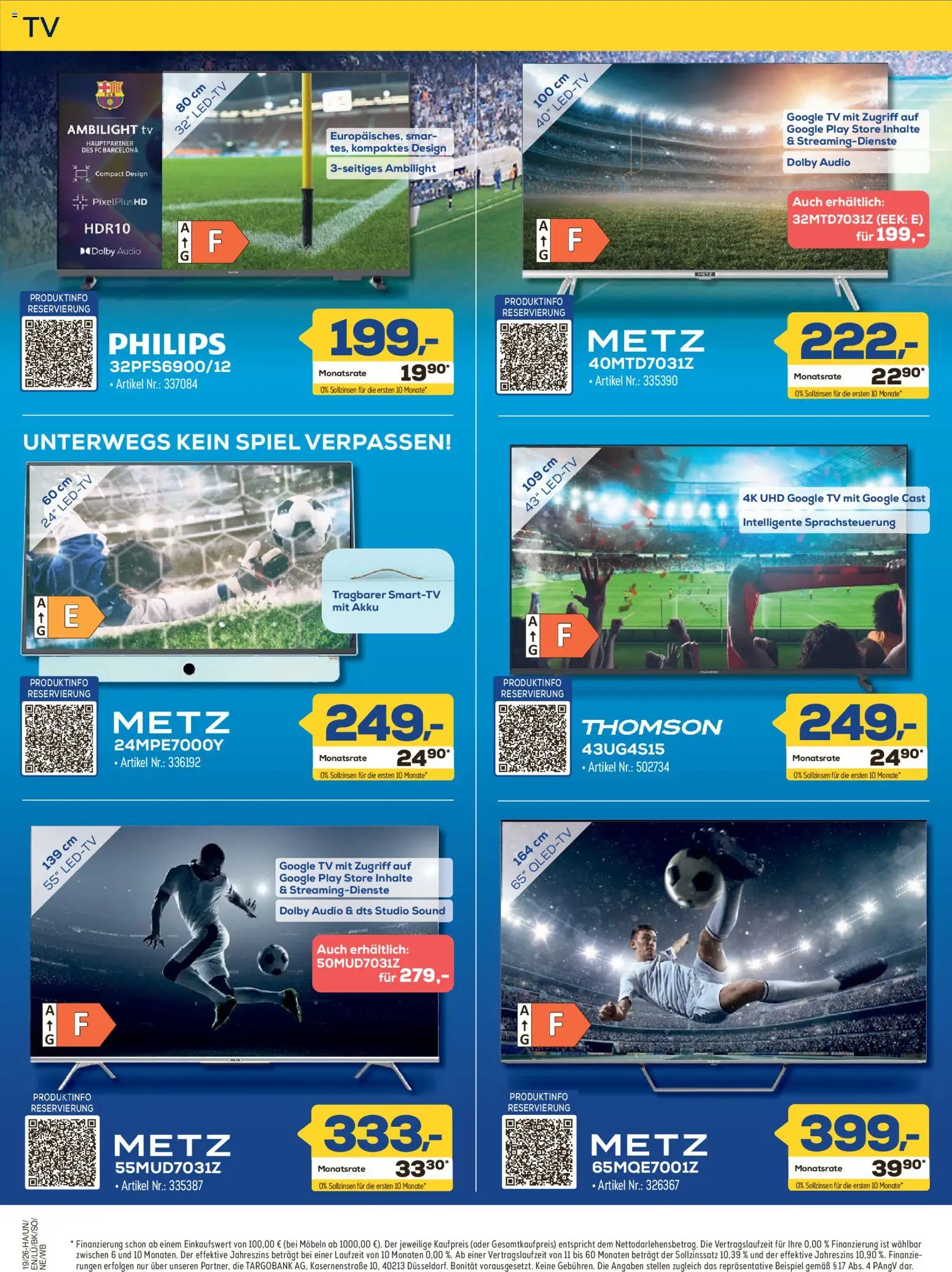 Euronics Prospekt Berlet – gültig ab 30.04.2026 | Seite: 2 | Produkte: Spiel, Philips, TV, Audio