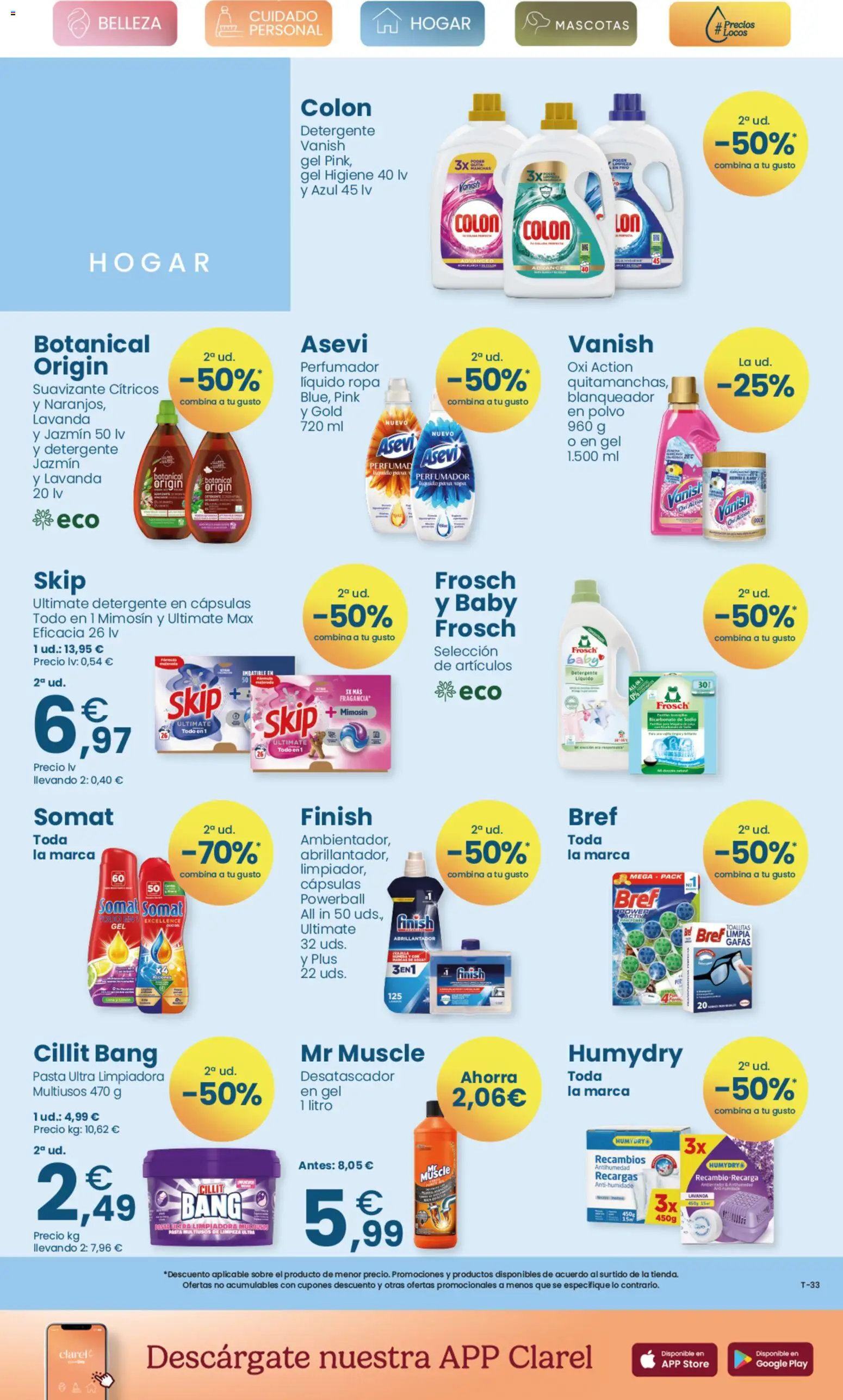 Clarel - folleto │ válido desde el 11.02.2026 | Página: 9 | Productos: Polvo, Detergente, Detergente líquido, Suavizante