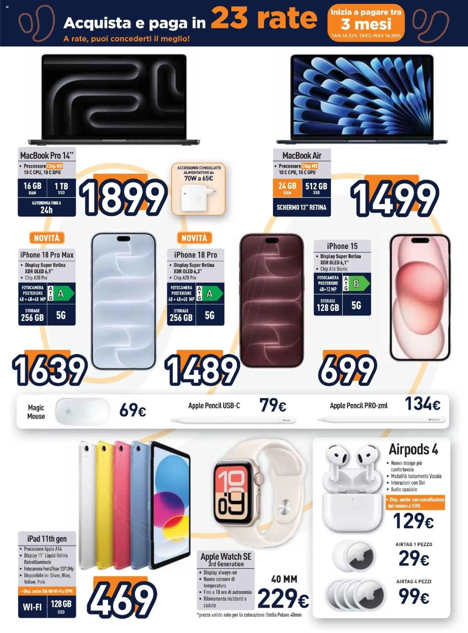 Nuovo Unieuro volantino Più gusto alle tue passioni dal 12/10/2026 > offerte anteprima 🛍️ | Pagina: 12