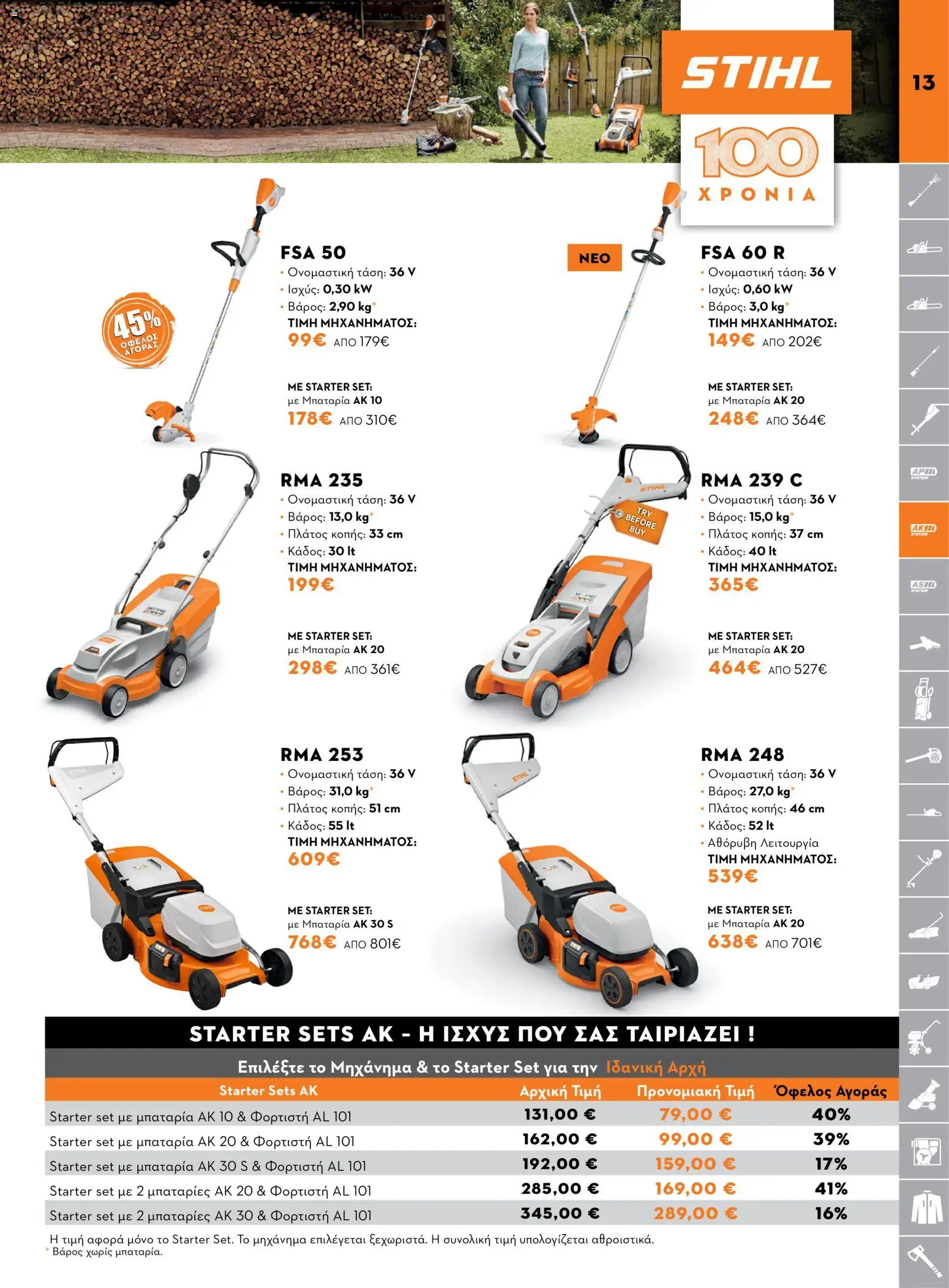Stihl φυλλαδιο – σε ισχύ από 14/09/2026 | Σελίδα: 13