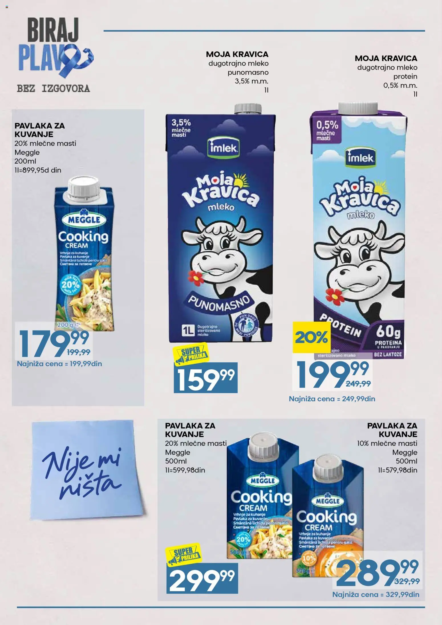 Roda katalog - važi od 01.11.2026 | Strana: 4 | Proizvode: Protein, Dugotrajno mleko, Mleko, Pavlaka
