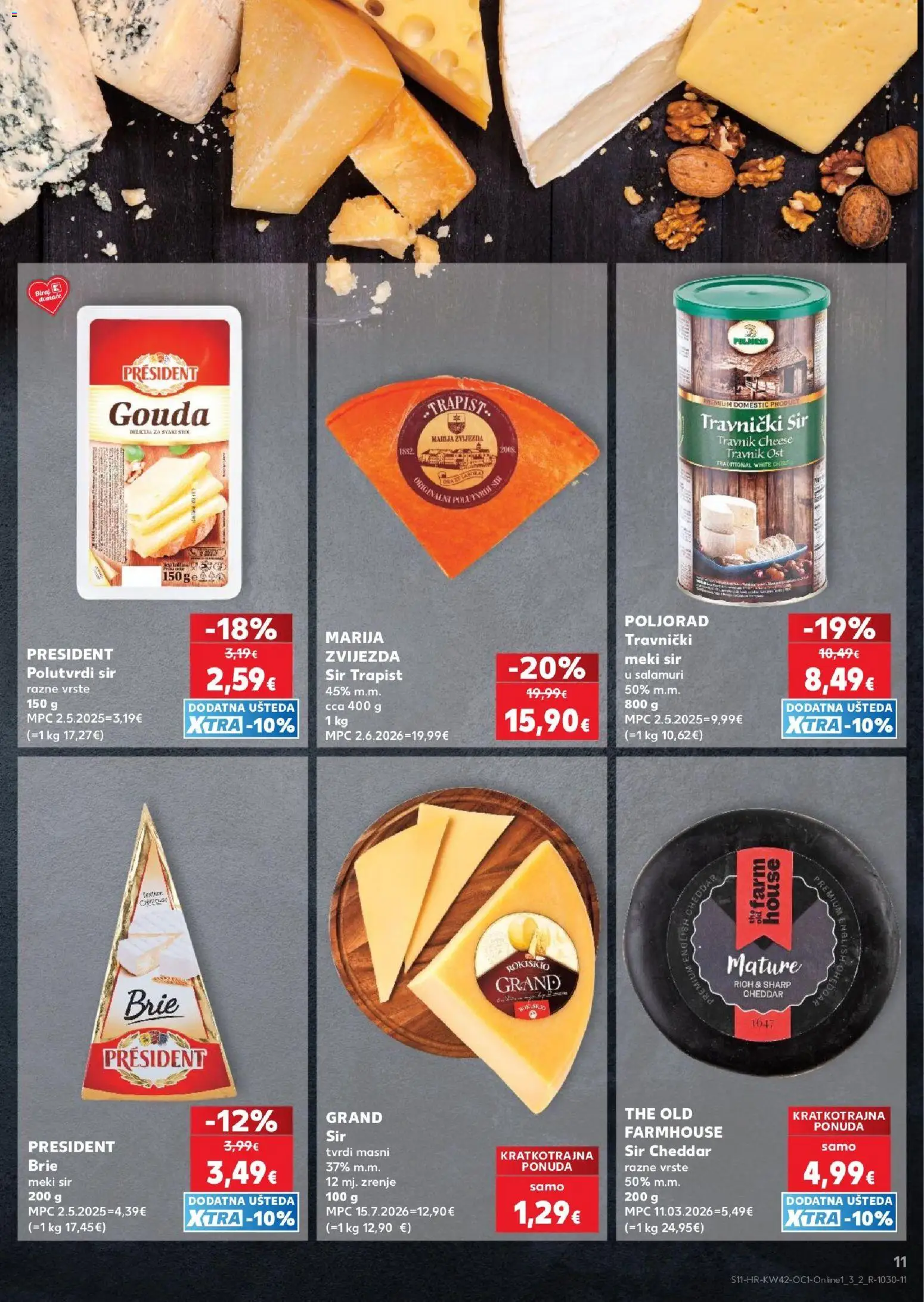 Kaufland HR akciós ujság - amely érvényes a következő dátumtól: 2026.10.14. | Oldal: 11