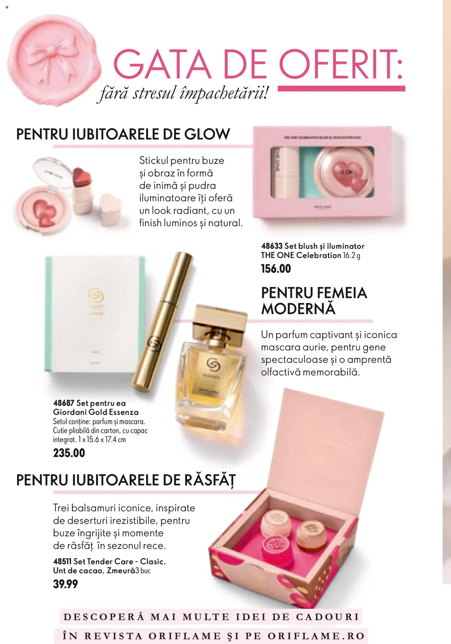 Noul catalog Oriflame – valabil de la 11.11.2026 | Pagină: 7 | Produse: Cutie, Blush, Iluminator, Mascara