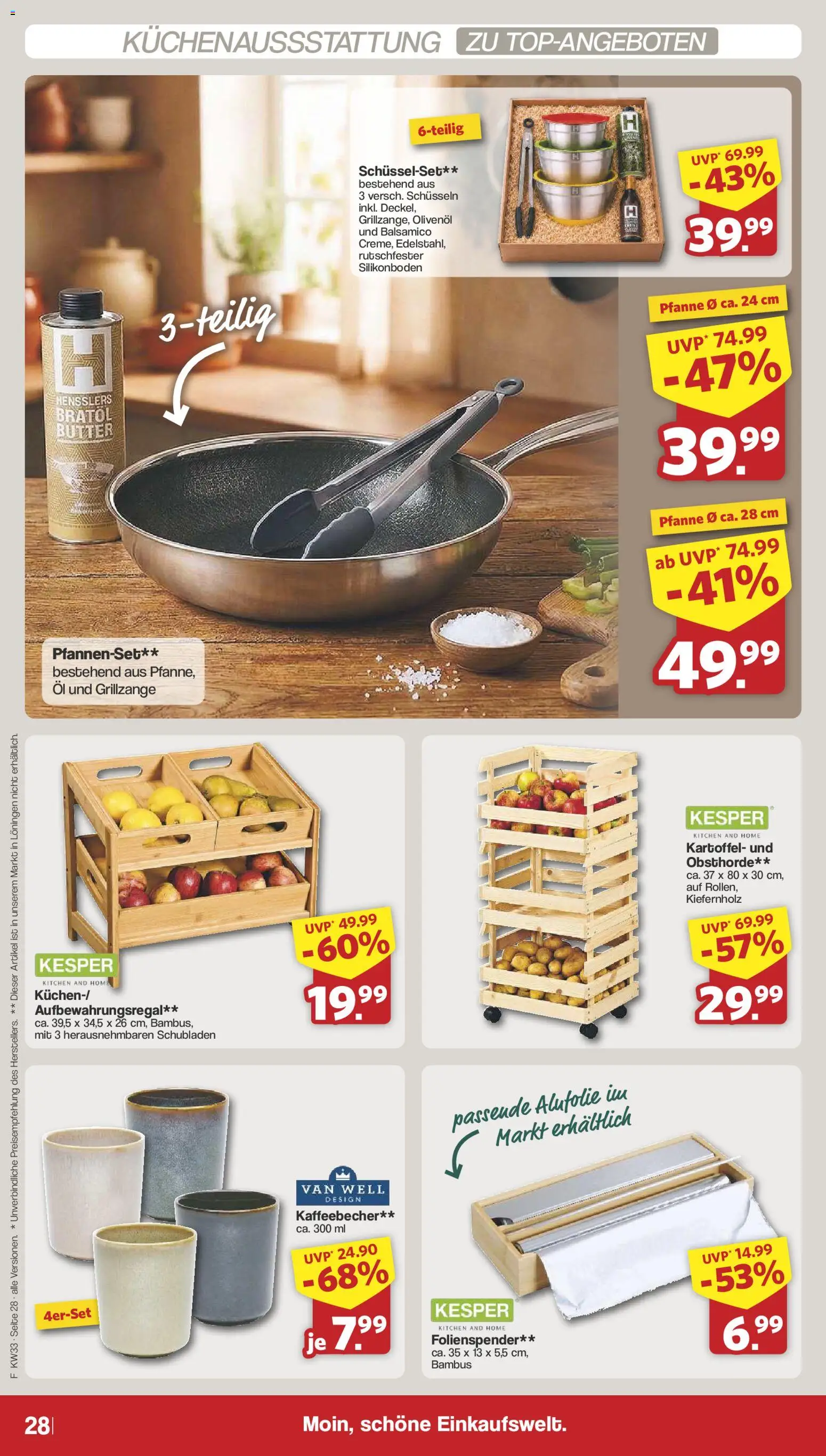 Famila Nordwest Prospekt – gültig ab 10.08.2026 | Seite: 34 | Produkte: Butter, Öl, Balsamico, Olivenol