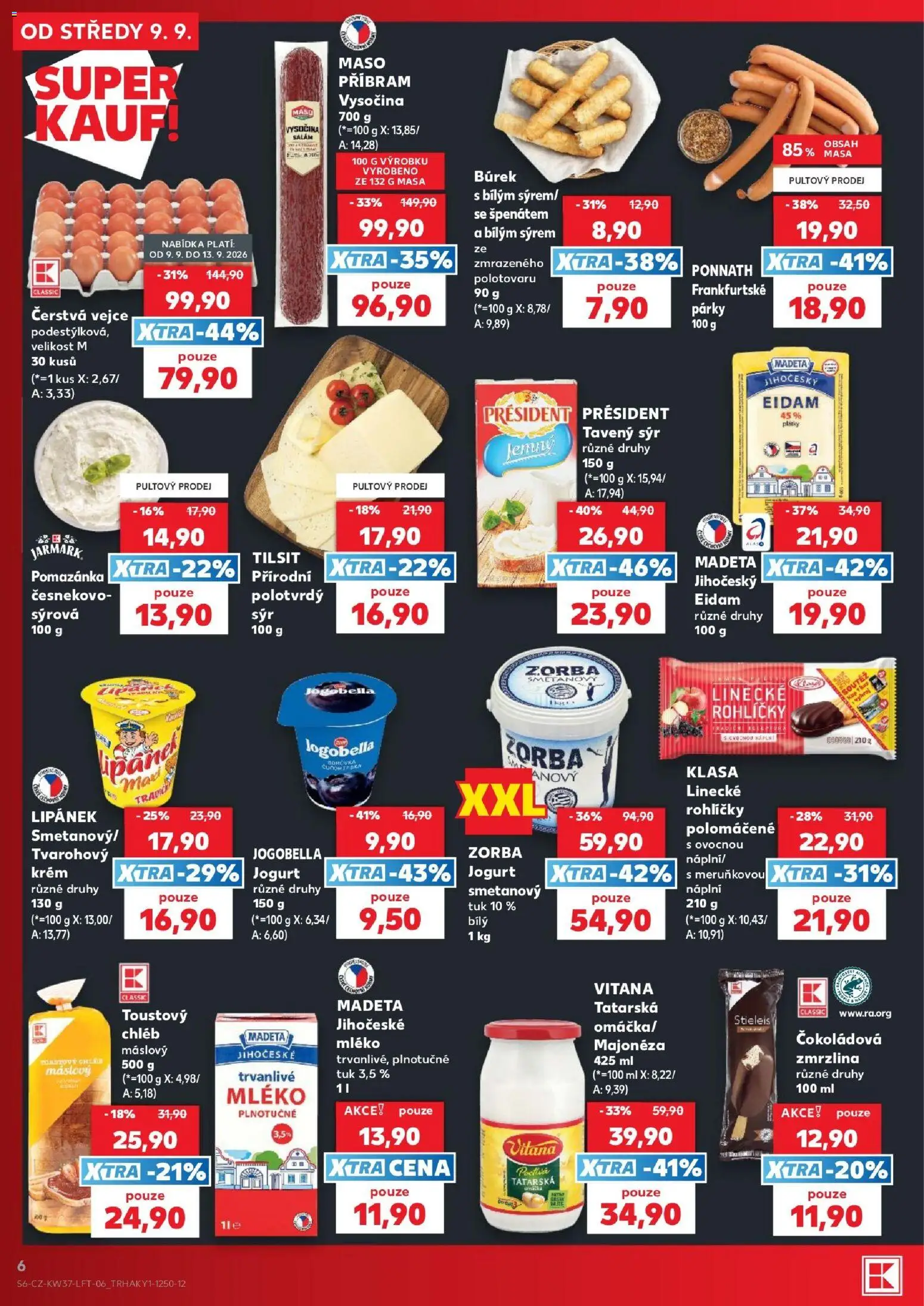 Kaufland leták - Brno od 09.09.2026 | Strana: 6