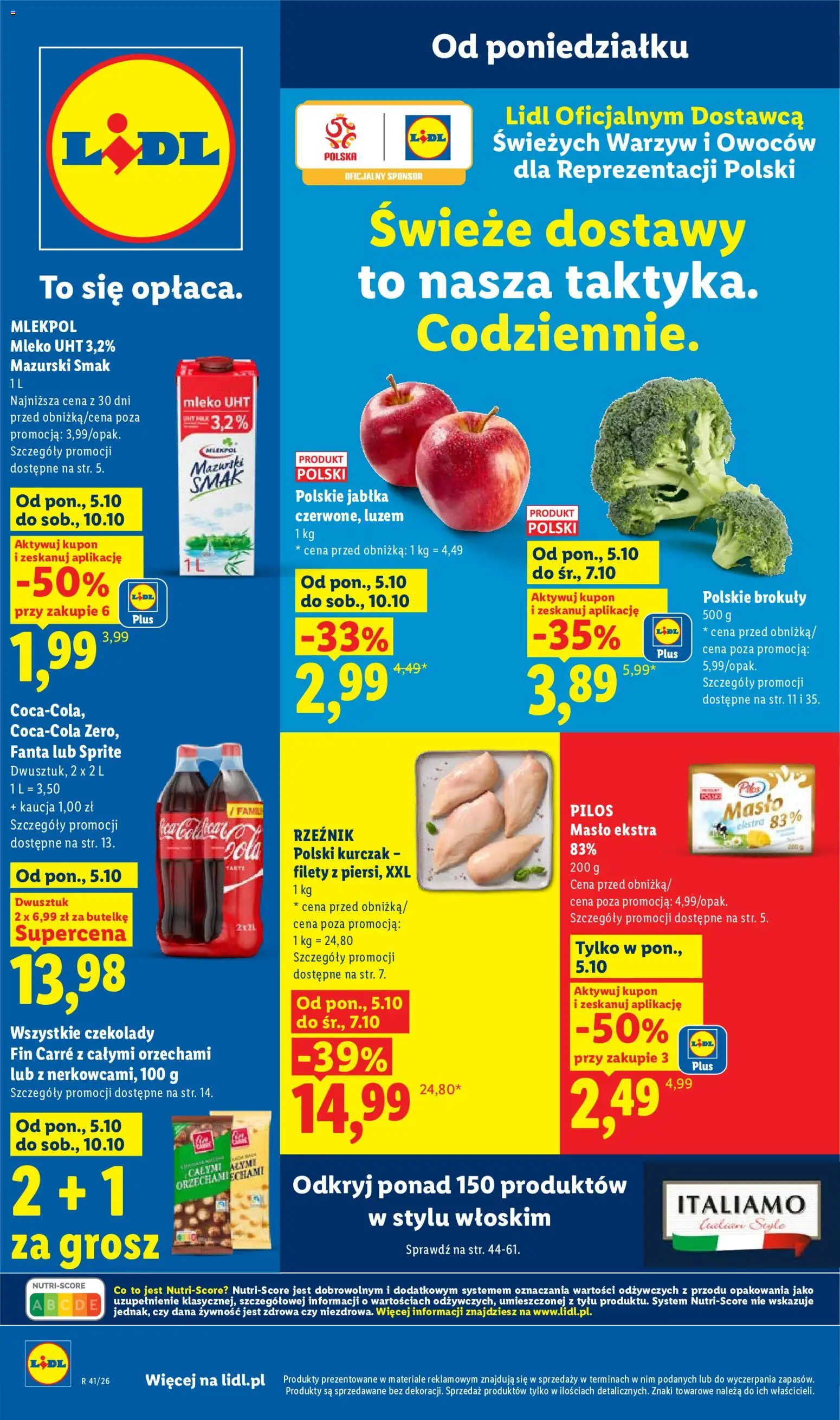 Lidl Polsko leták od 05.10.2026 | Strana: 1