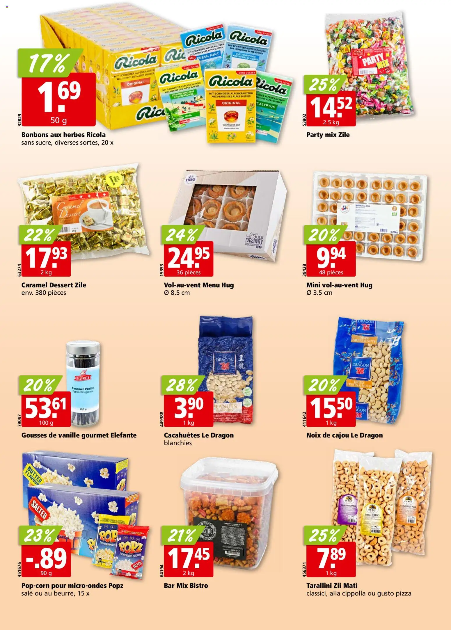Aligro aktionen Chavannes, Matran, Genève, Sion – gültig ab 12.10.2026 | Seite: 20 | Produkte: Vanille, Pizza, Zucker