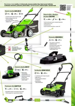 Náhled letáku Mountfield katalog od 02.04.2026 | Strana: 61 | Produkty: Prořezávač větví, Nůžky, Nože, Sekačka