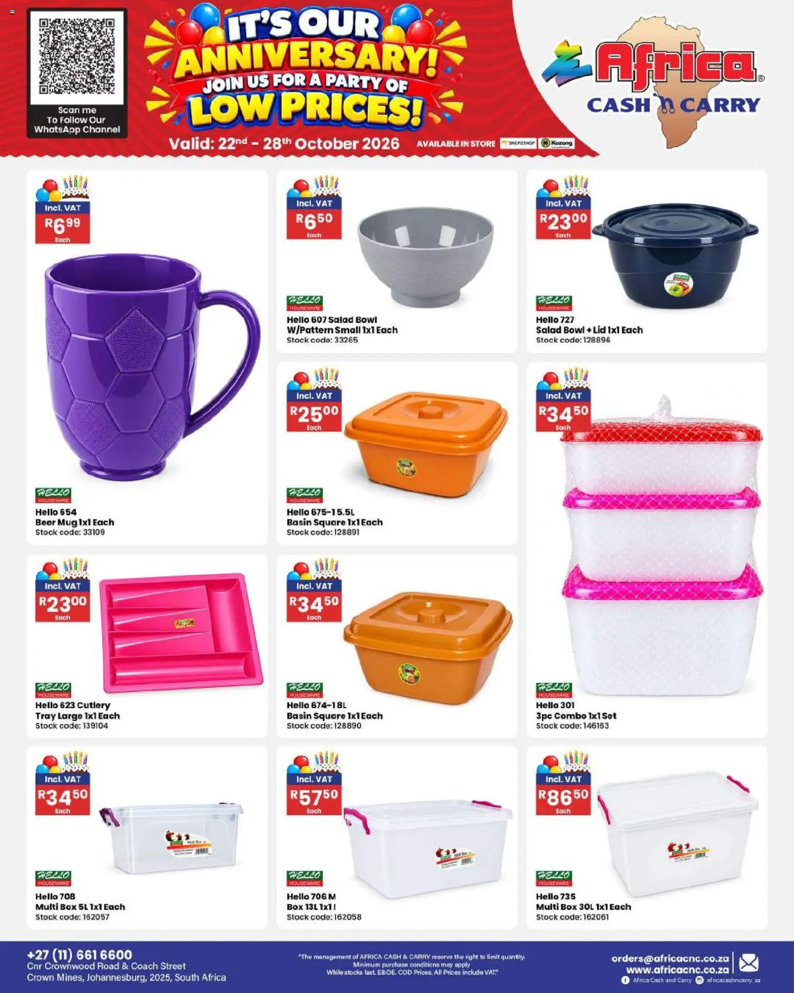 New Africa Cash & Carry catalogue – valid from 22/10/2026 | Page: 66