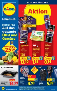 Lidl Flugblatt - Wien ab 15.10.2026 gültig