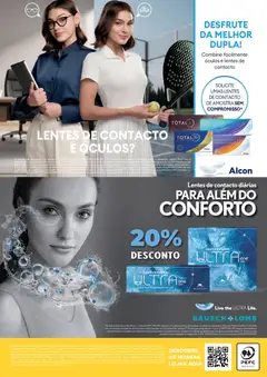 Pré-visualização Well’s folheto válido de 02.06.2026 | Página: 40 | Produtos: Lentes de contato, Óculos