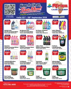 Africa Cash & Carry specials catalogue – valid from 02/09/2026