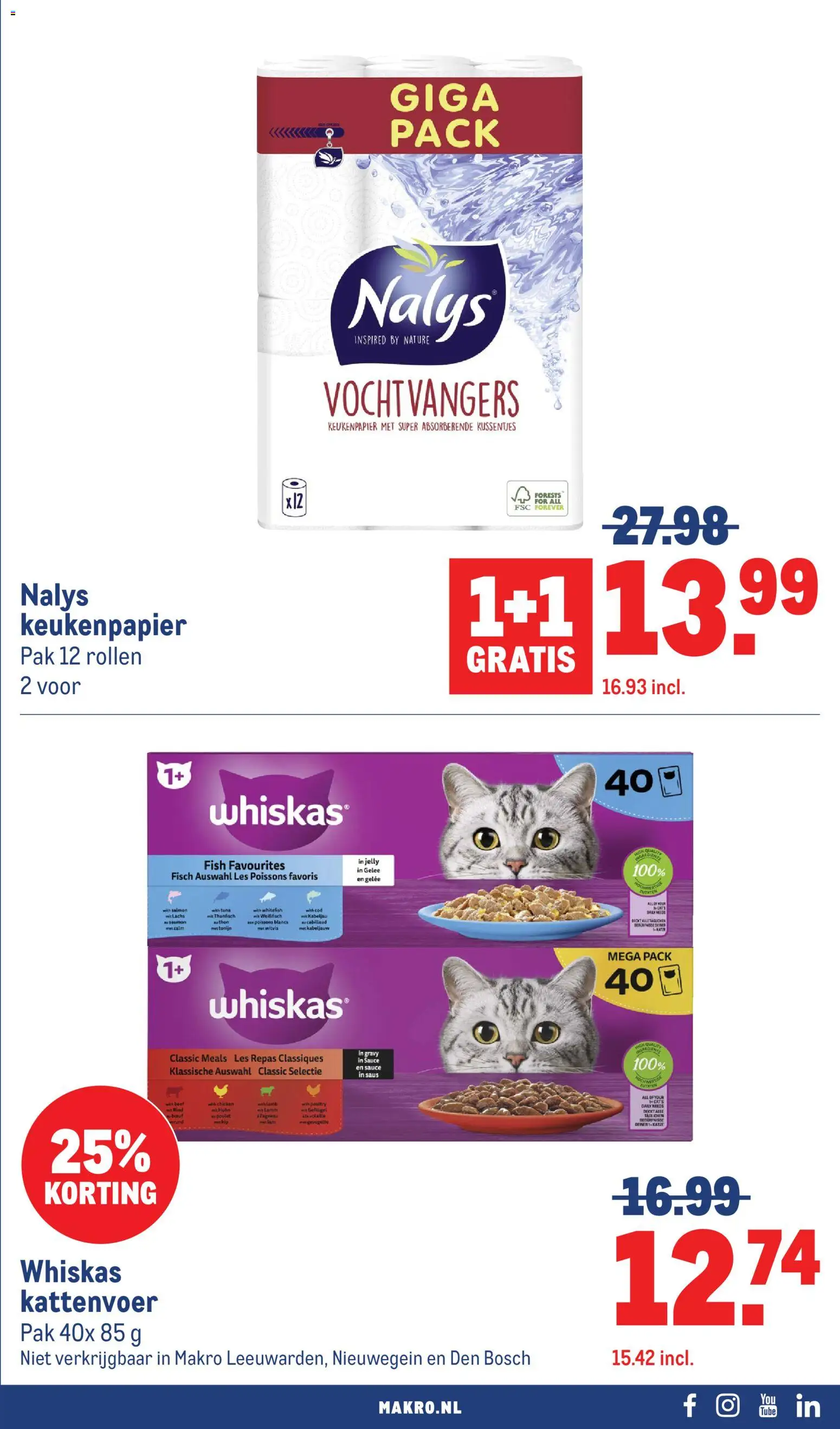 {H1} | Pagina: 71 | Producten: Keukenpapier, Ciabatta, Saus, Was