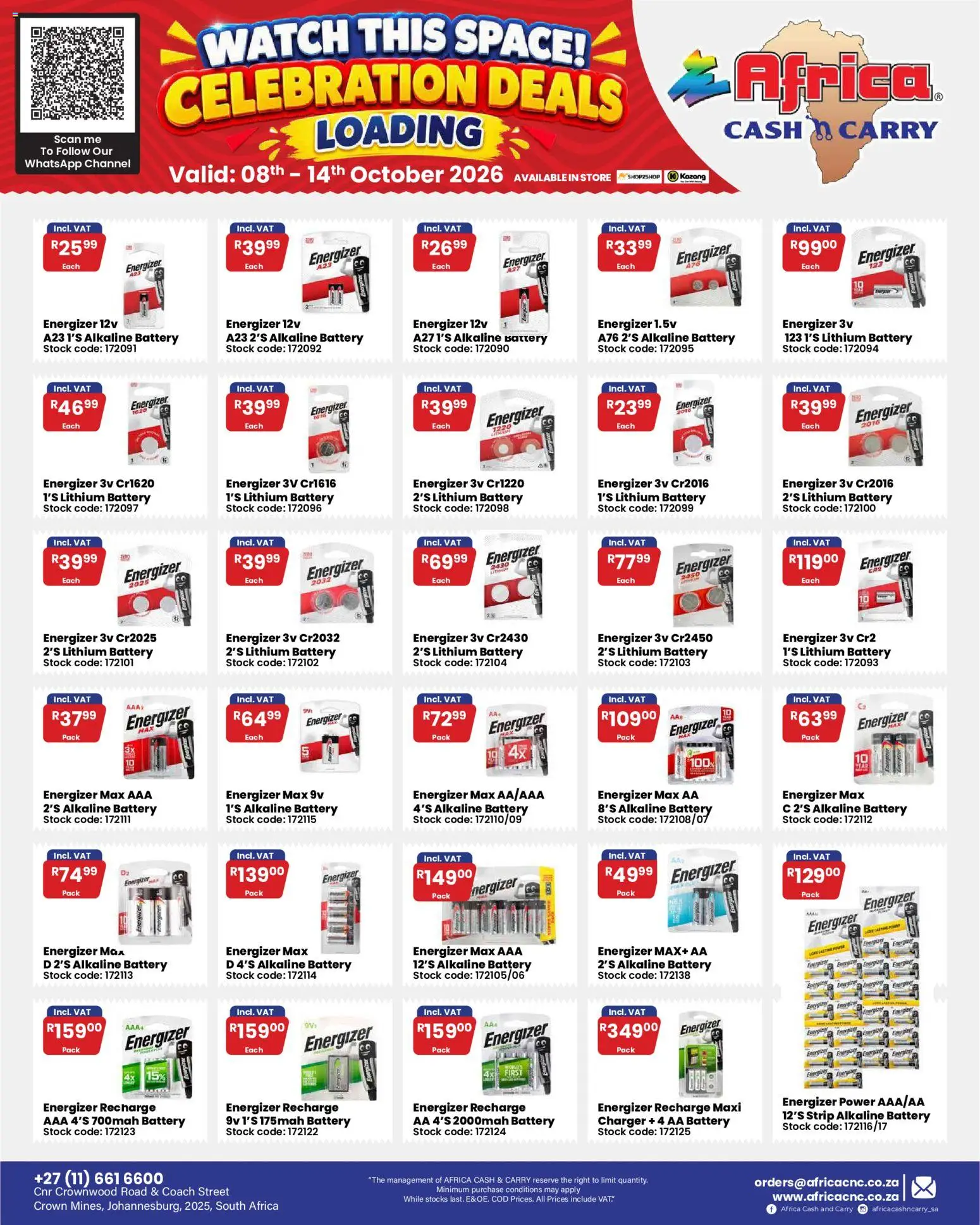 New Africa Cash & Carry catalogue – valid from 08/10/2026 | Page: 43