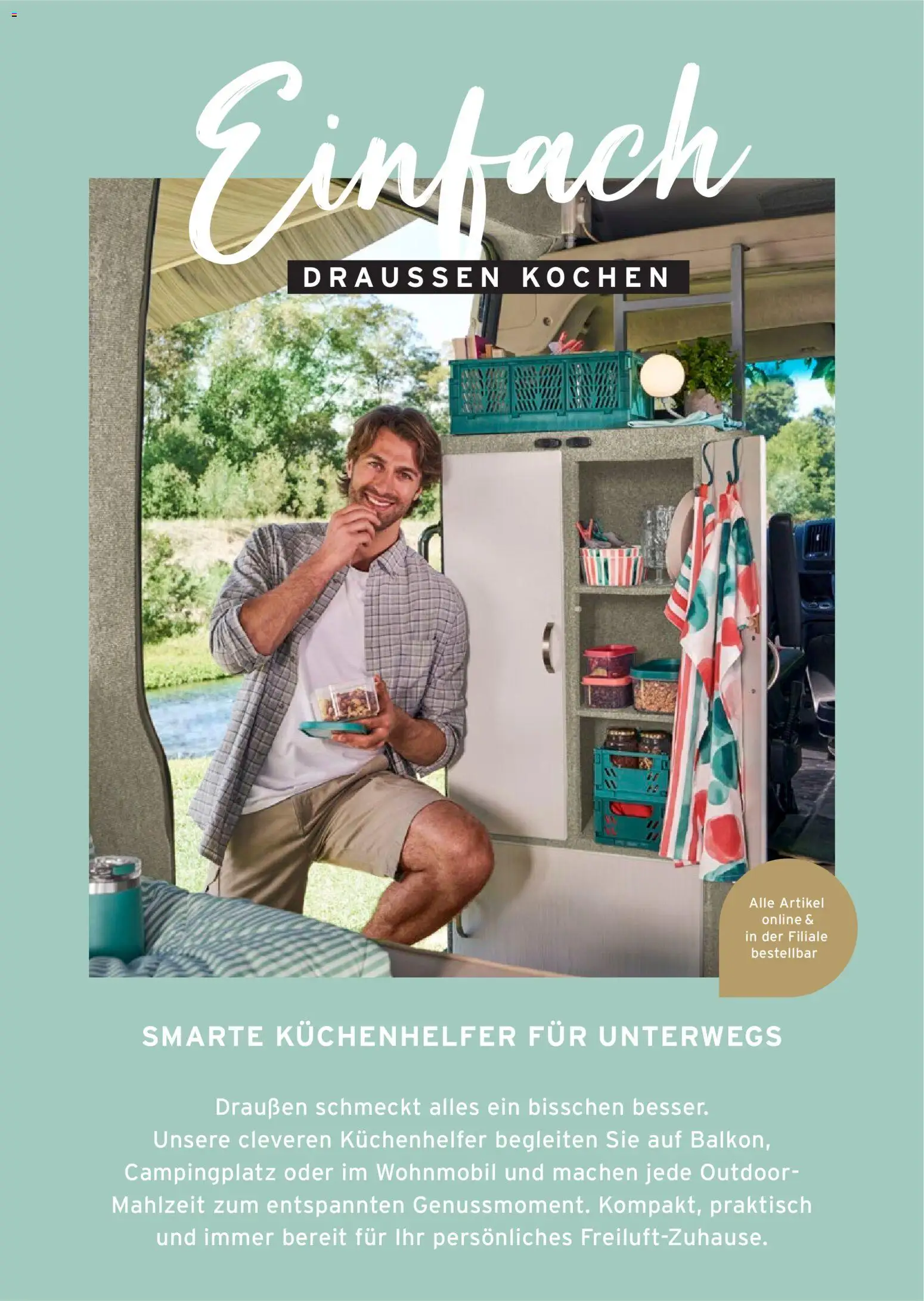 Prospekt Tchibo Einfach draußen kochen – gültig ab 15.07.2026 | Seite: 2 | Produkte: Kissen, Bettwäsche, Bettdecke