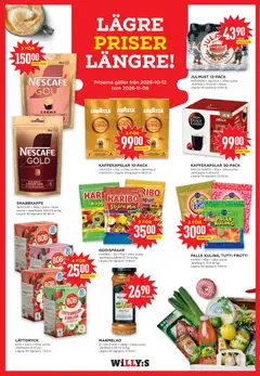 Willys erbjudanden - Förhandsvisning av reklamblad från butik Willys aktuell från 12/10/2026 | Sida: 12