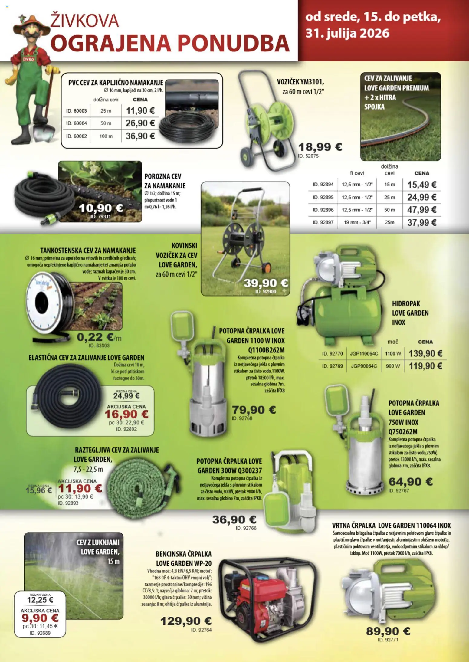 Novi Živex katalog ponudbe – veljaven od 15.07.2026 | Stran: 2