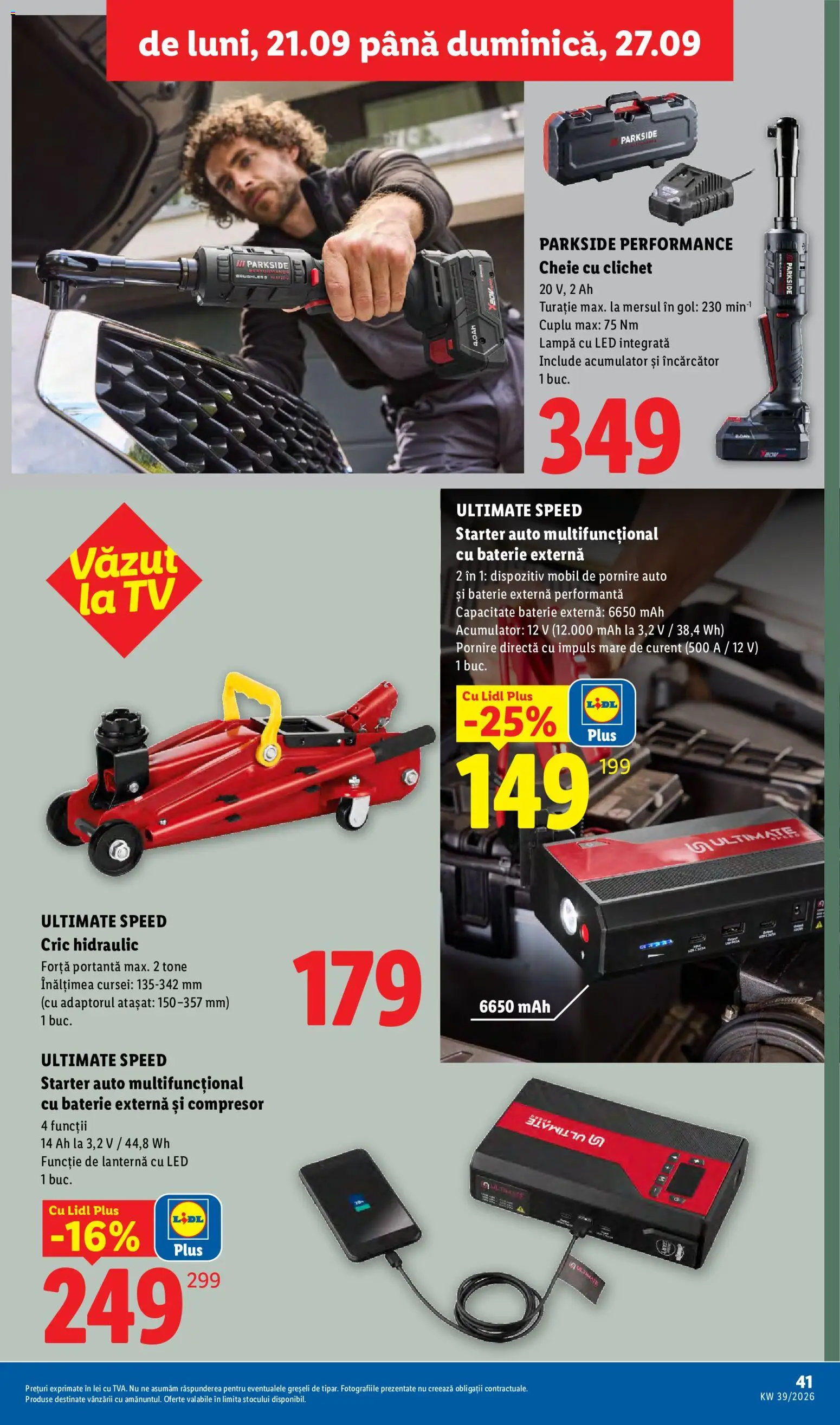Noul catalog Lidl – valabil de la 21.09.2026 | Pagină: 41