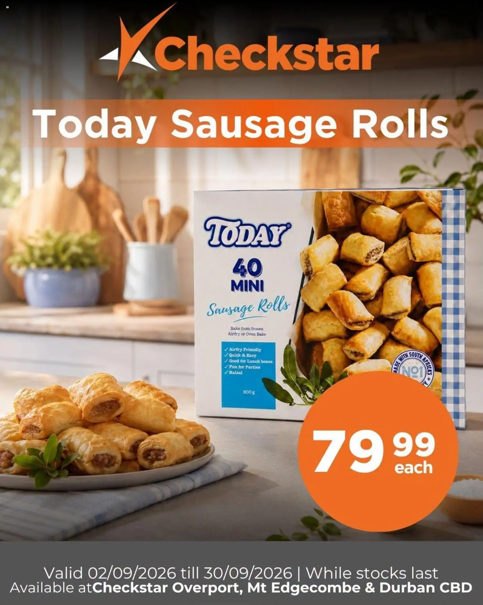 New Check Star catalogue – valid from 02/09/2026 | Page: 2 | Products: Oven, Sausage
