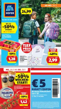 Hofer Flugblatt ab 17.07.2026 gültig