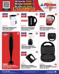 Africa Cash & Carry specials catalogue – valid from 30/07/2026 | Page: 34