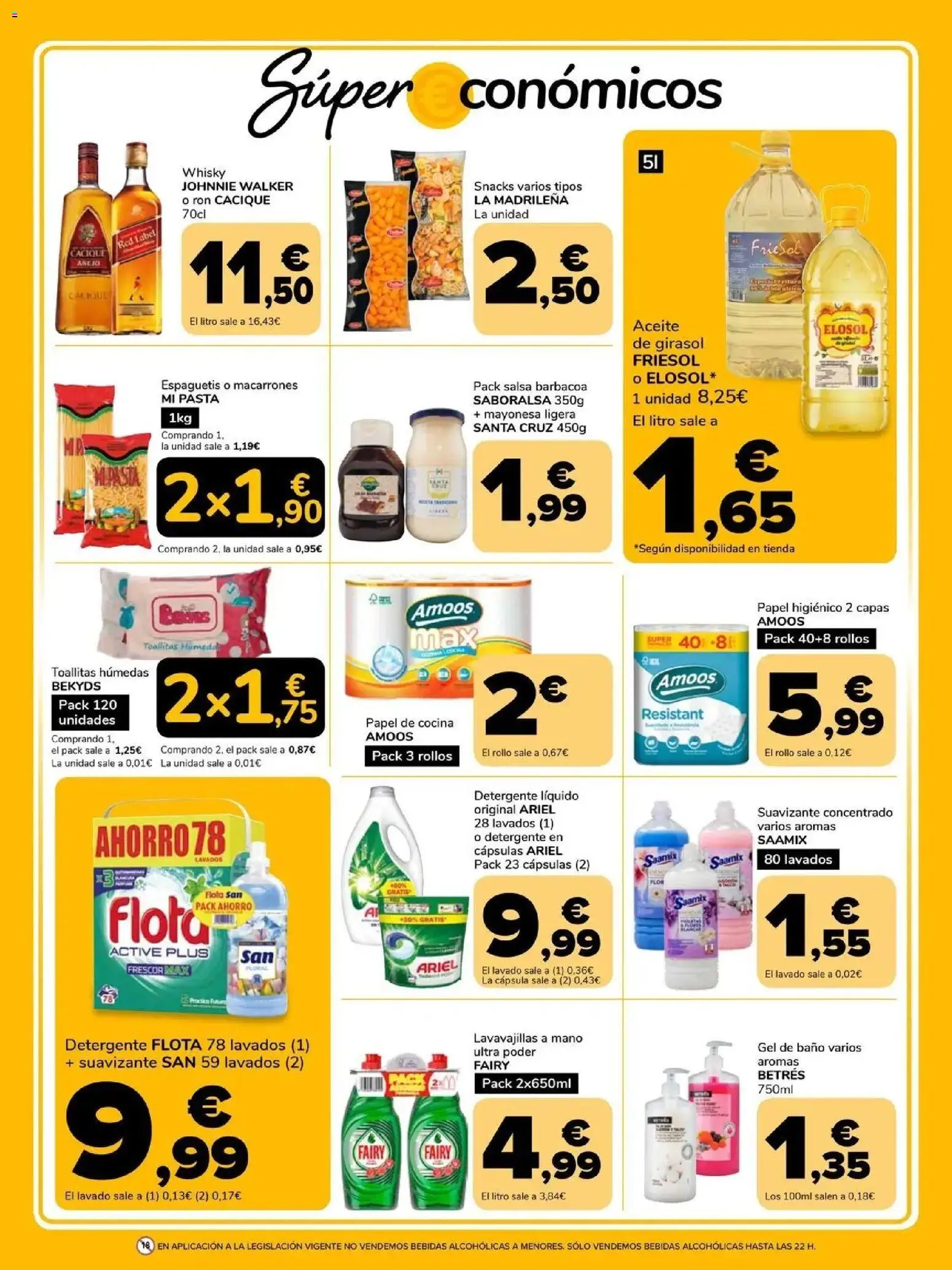 Supeco folleto │ válido desde el 30/09/2026 | Página: 3 | Productos: Cápsulas, Pasta, Mayonesa, Lavavajillas