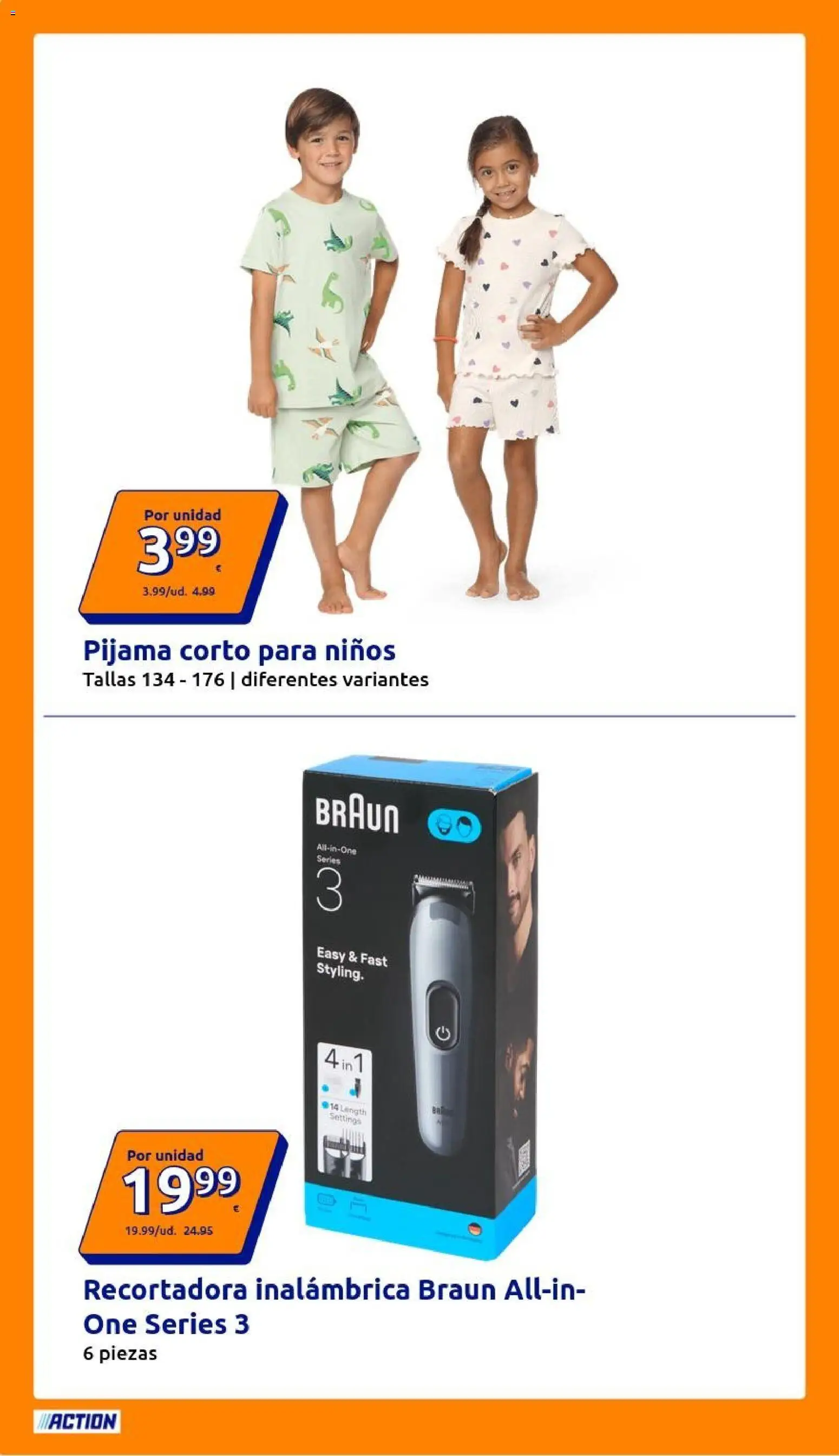 Action folleto │ válido desde el 24/06/2026 | Página: 2 | Productos: Pijama