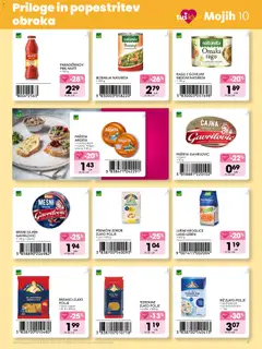 Tuš katalog akcije – veljaven od 09.10.2026 | Stran: 11 | Izdelki: Rezanci, Pašteta, Testenine, Limona