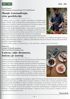 Metro katalog Gastro Lab br. 2 - pregled Metro kataloga - važi od 05.06.2026 | Strana: 5 | Proizvode: Sto, Kuhinja