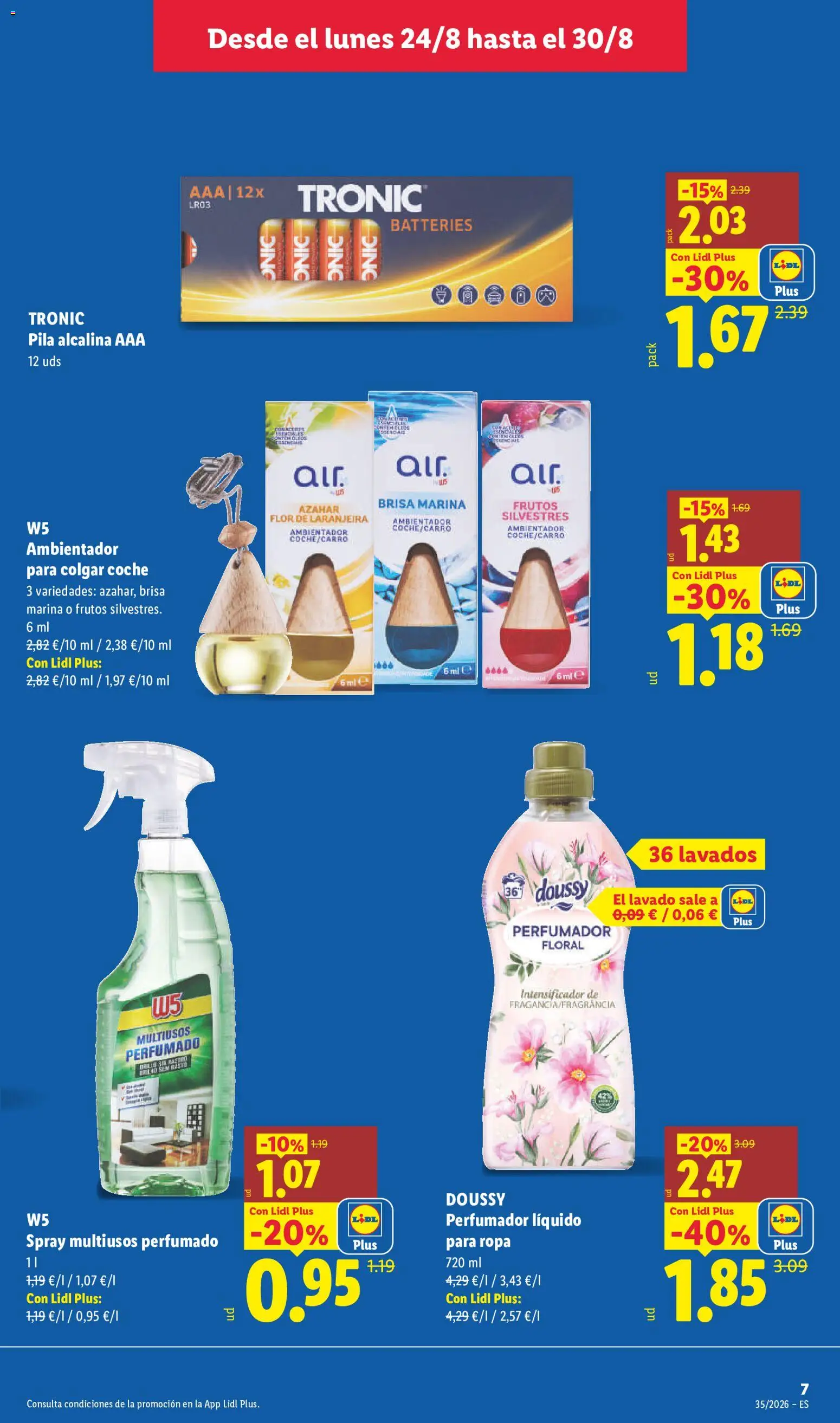 Lidl folleto │ válido desde el 24/08/2026 | Página: 11 | Productos: Ropa, Ambientador