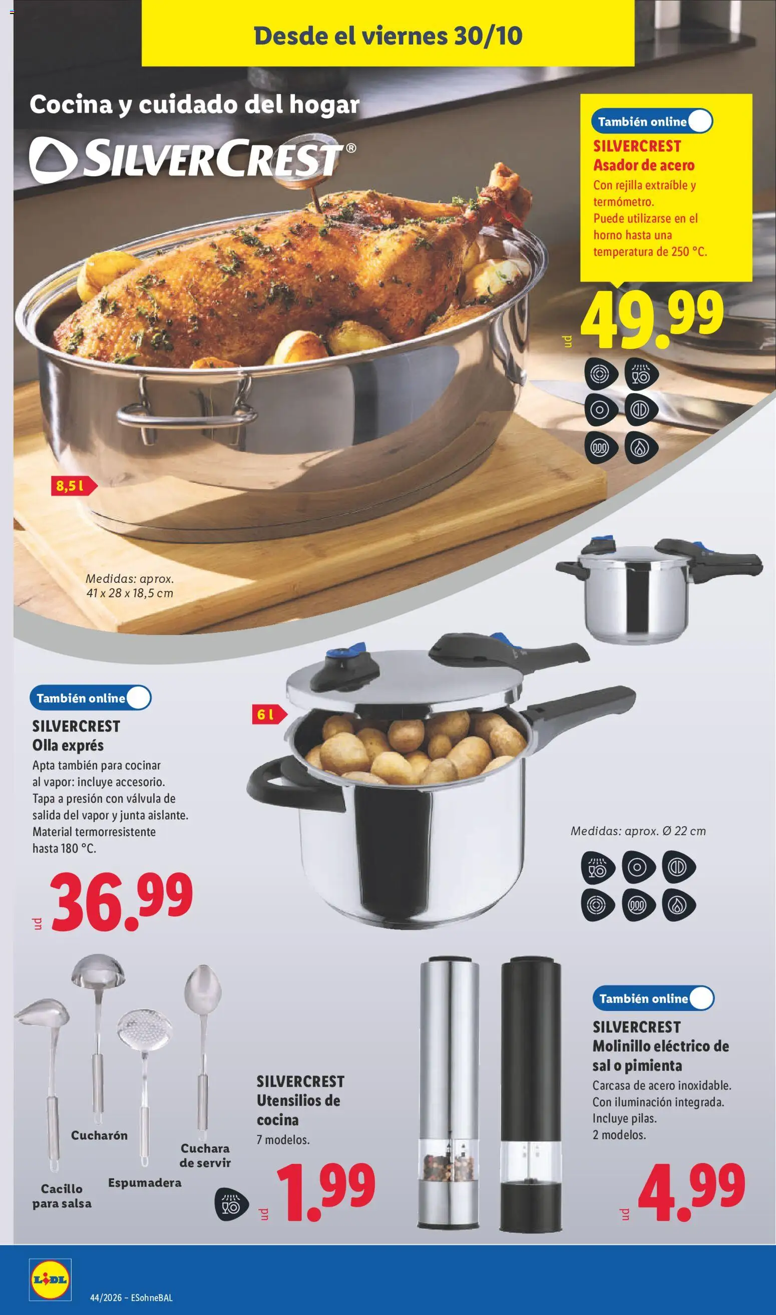 Lidl folleto de bazar │ válido desde el 26/10/2026 | Página: 26