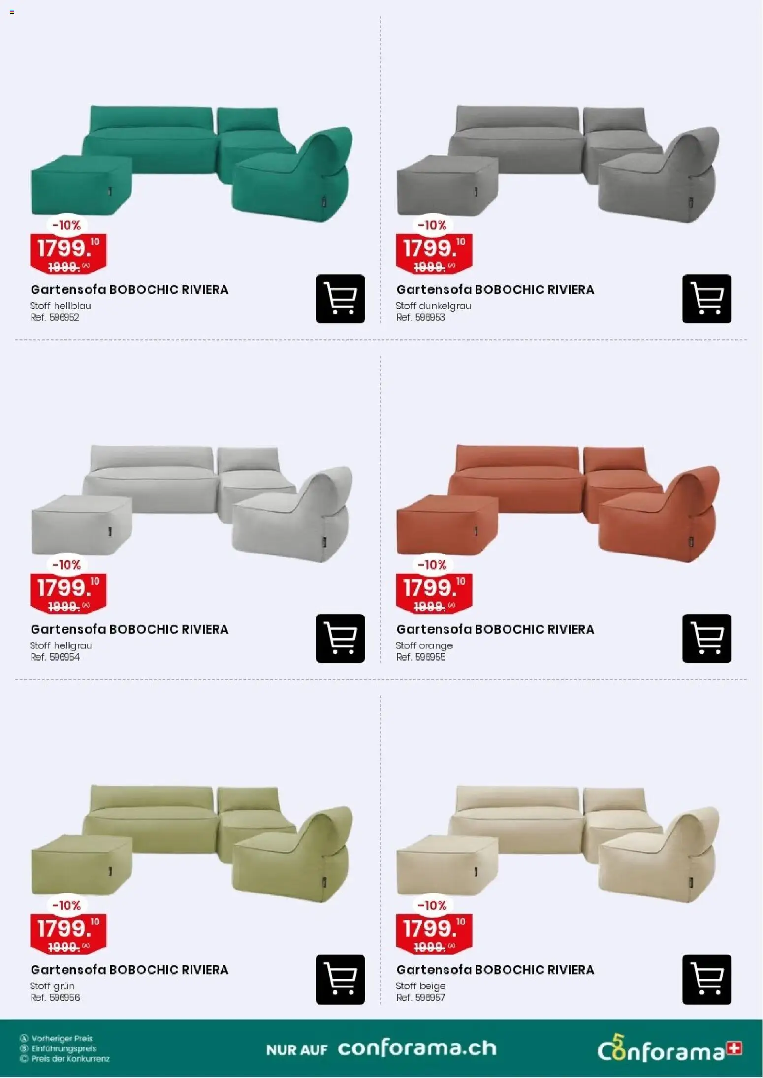 Conforama aktionen Gartensofa – gültig ab 07.10.2026 | Seite: 18