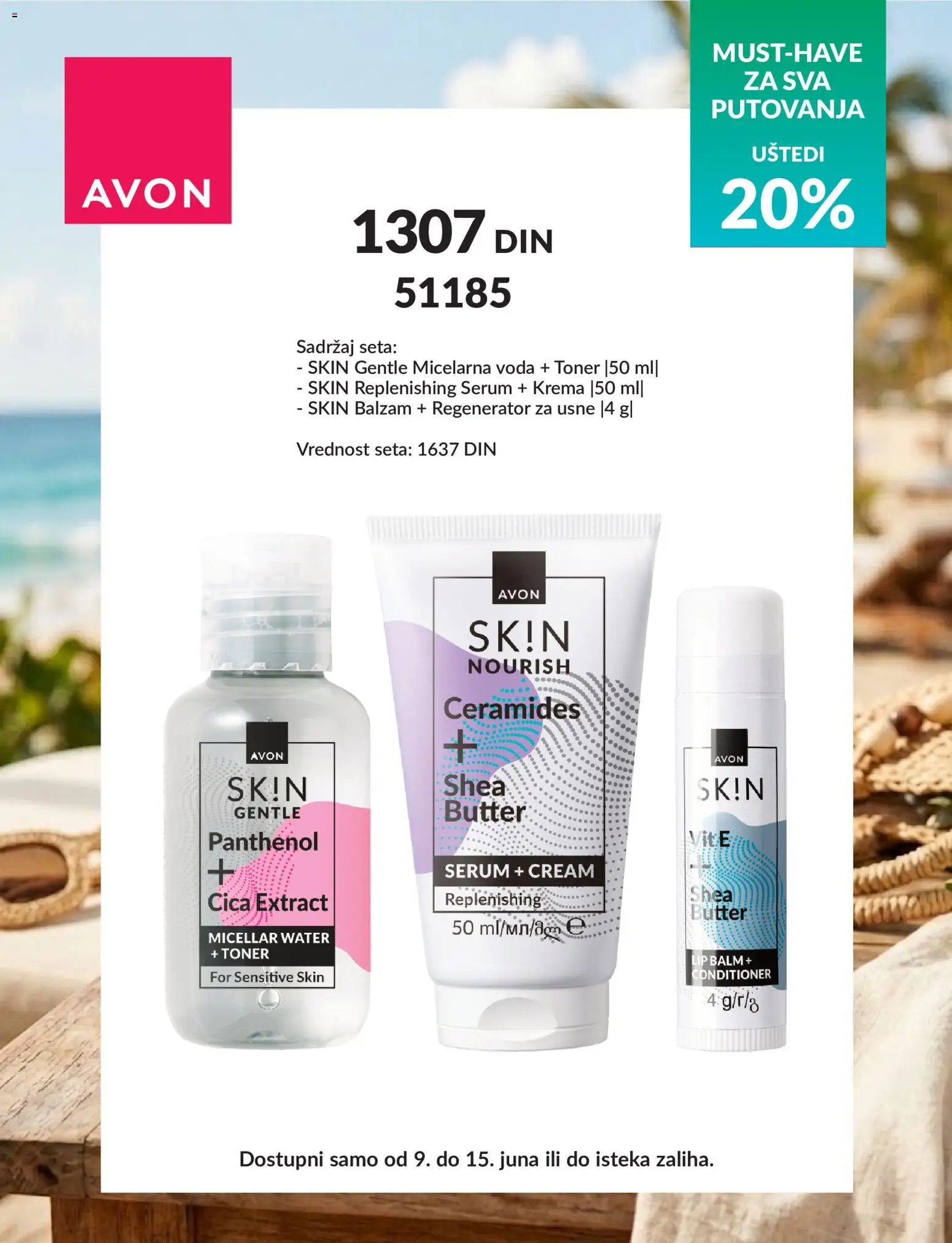 AVON katalog - važi od 09.06.2026 | Strana: 5 | Proizvode: Voda, Balzam, Micelarna voda, Toner