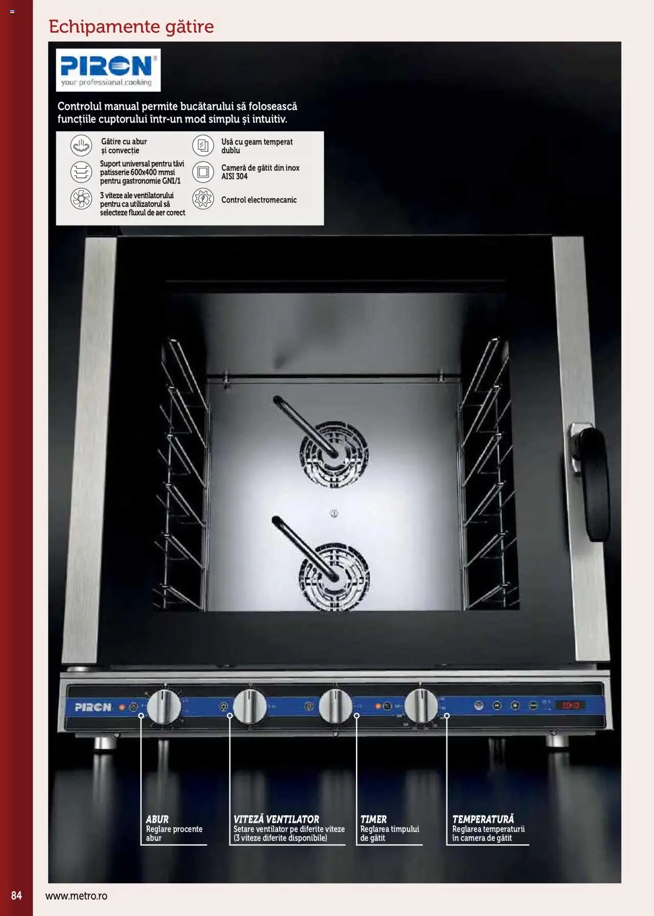 Noul catalog Metro – valabil de la 17.09.2025 | Pagină: 84 | Produse: Cameră, Ventilator, Ușă, Suport