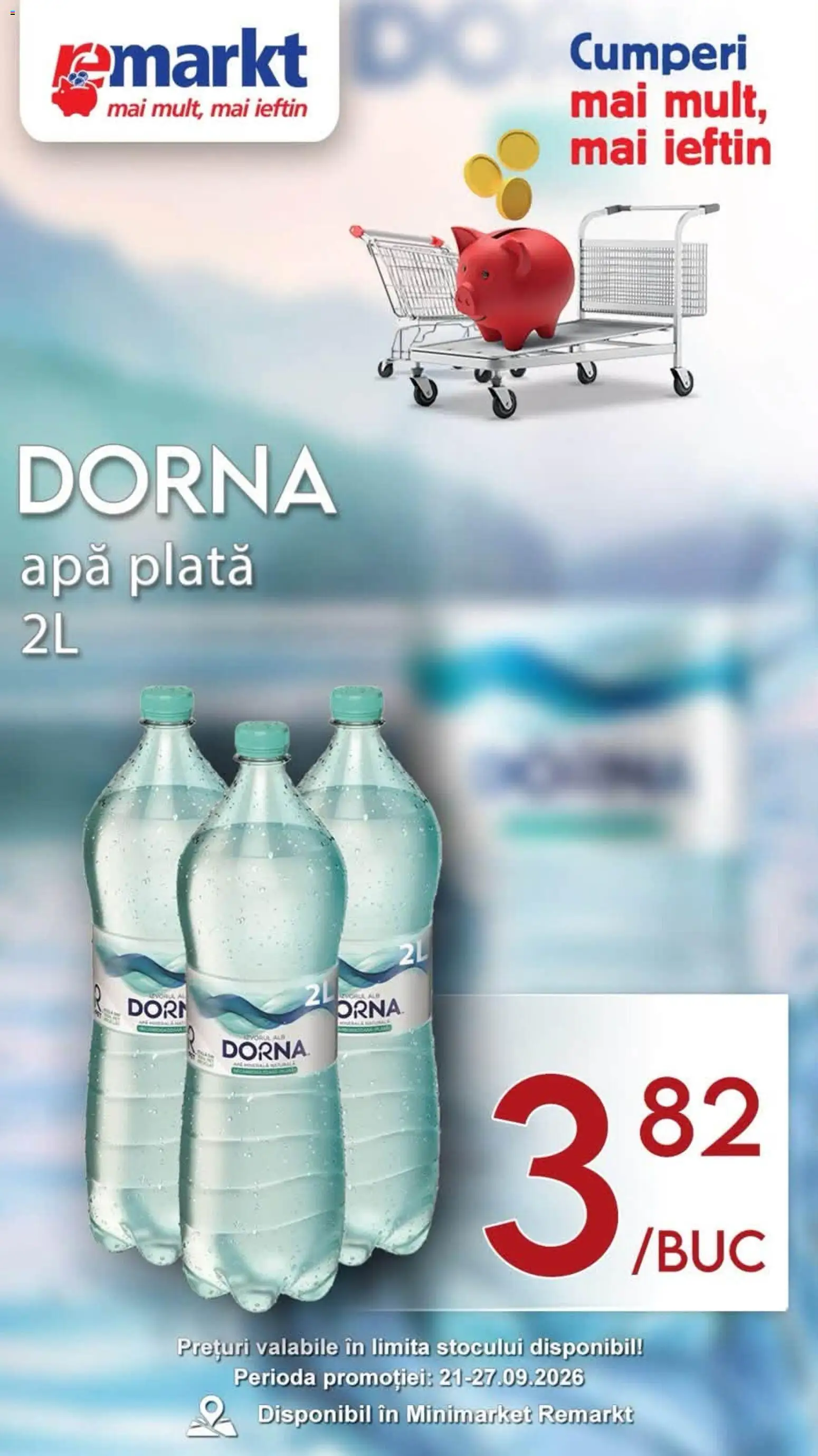 Noul catalog Remarkt – valabil de la 21.09.2026 | Pagină: 2 | Produse: Apă