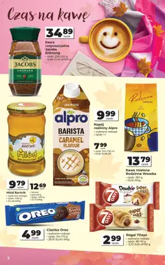 Pogląd oferty "Odido gazetka" - ważna od 16.09.2026 | Strona: 2 | Produkty: Oreo, Kawa rozpuszczalna, 7days, Kawa