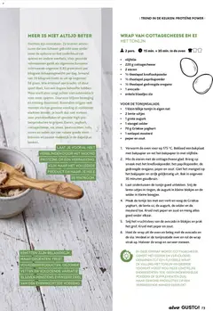 Alvo Gusto - Voorbeeld van een folder van Alvo, geldig van 01/10/2026 | Pagina: 73 | Producten: De oven, Zout, Sla, Ingrediënten