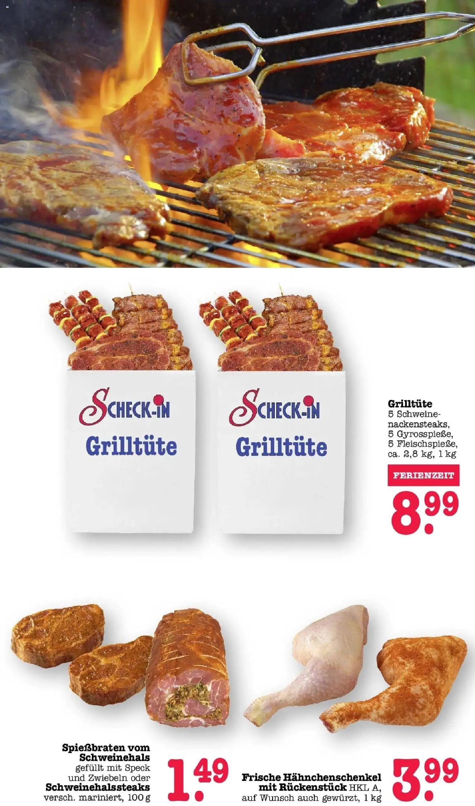 Edeka Prospekt Karlsruhe – gültig ab 27.07.2026 | Seite: 3 | Produkte: Hahnchenschenkel, Zwiebeln