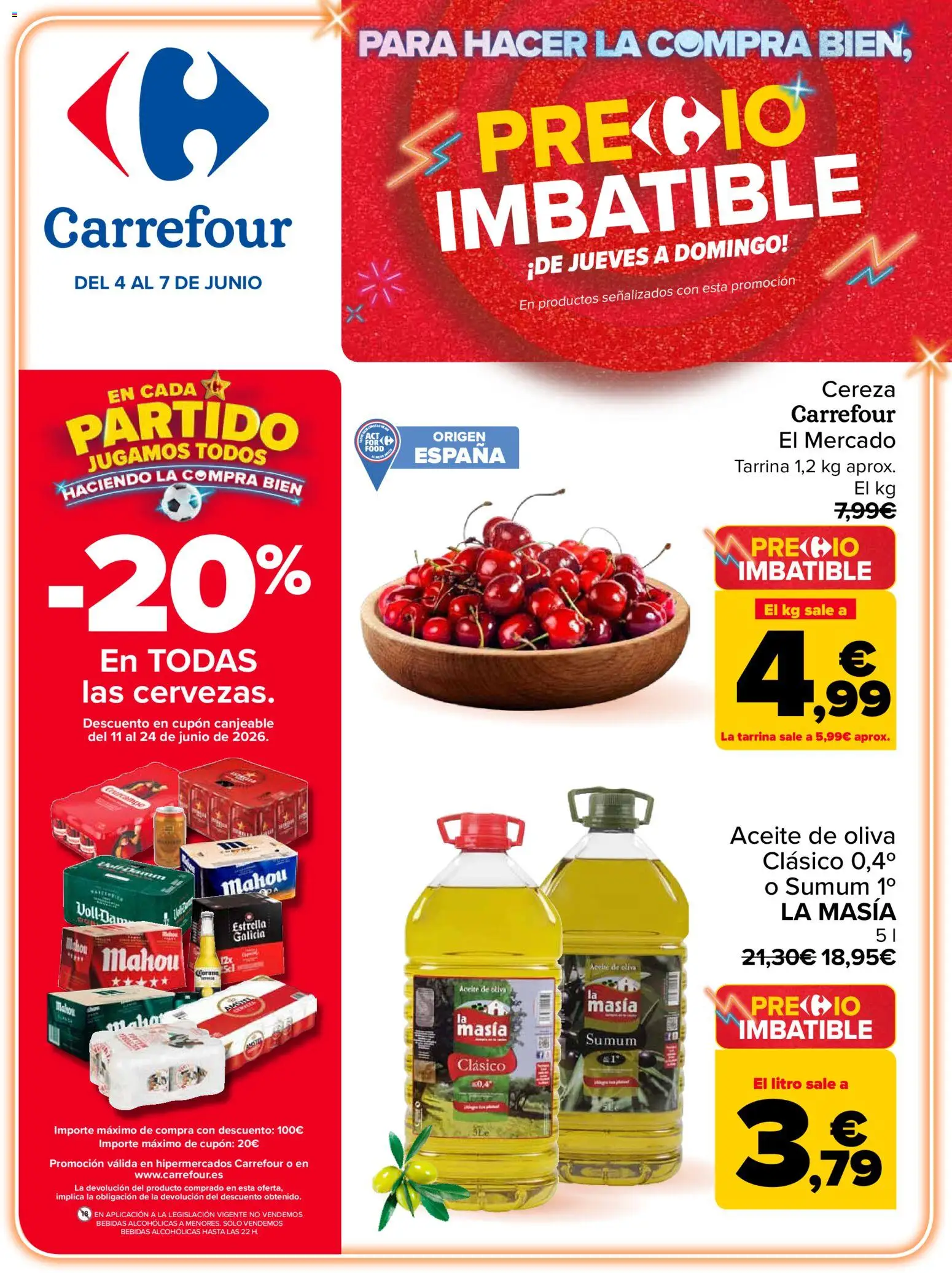 Carrefour Precio Imbatible │ válido desde el 04.06.2026 | Página: 1 | Productos: Aceite, Aceite de oliva