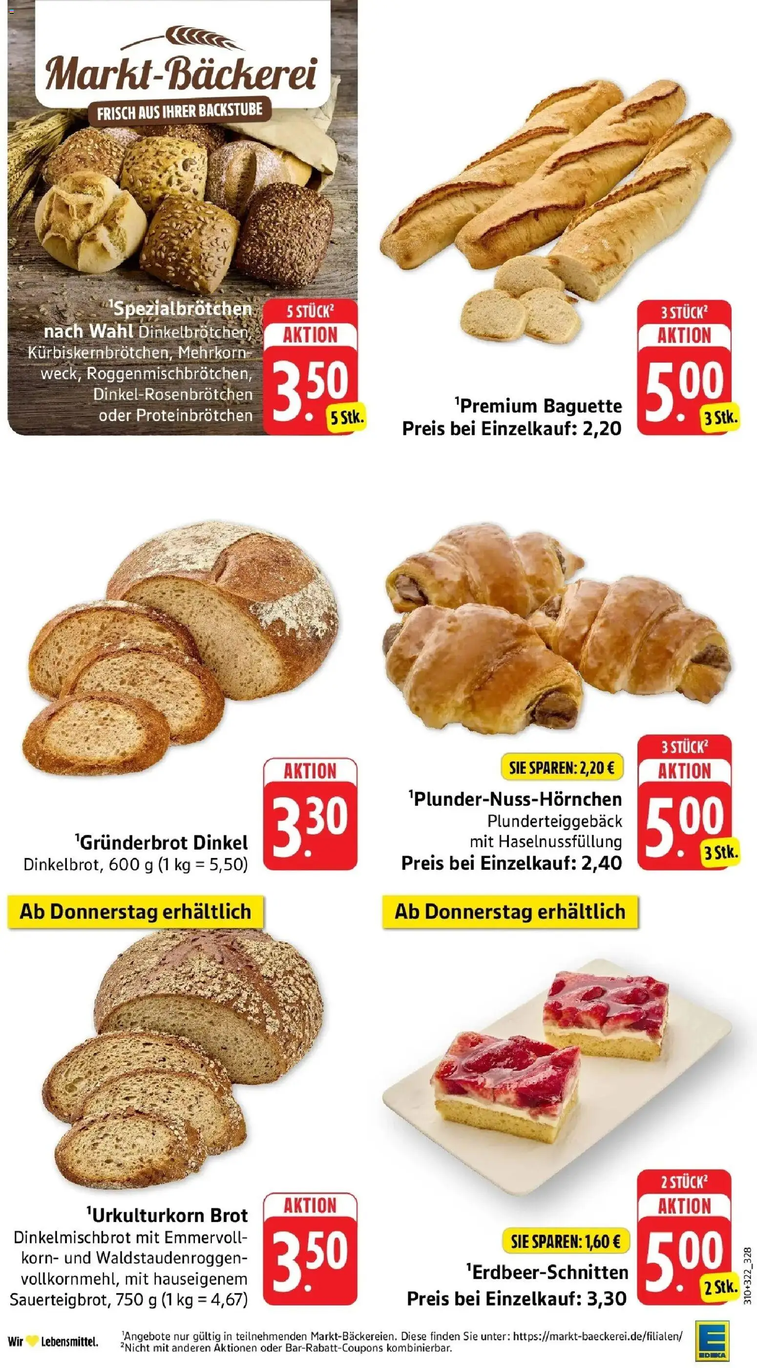 Edeka prospekt Bad Camberg	 – gültig ab 27.04.2026 | Seite: 30 | Produkte: Baguette, Brot