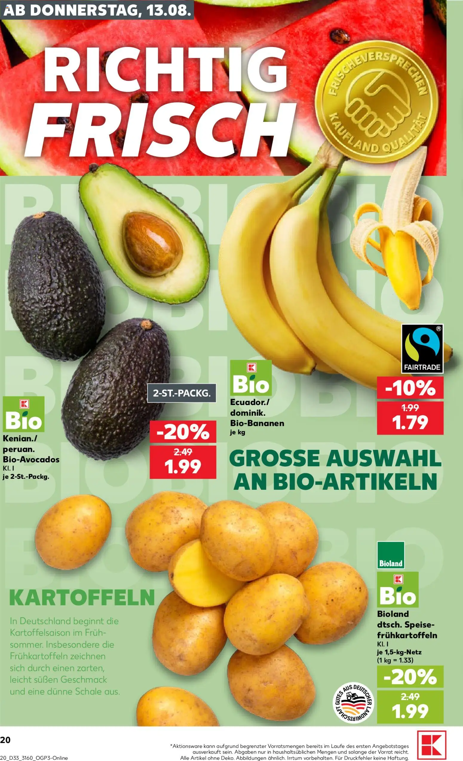 Kaufland Německo leták od 13.08.2026 | Strana: 20