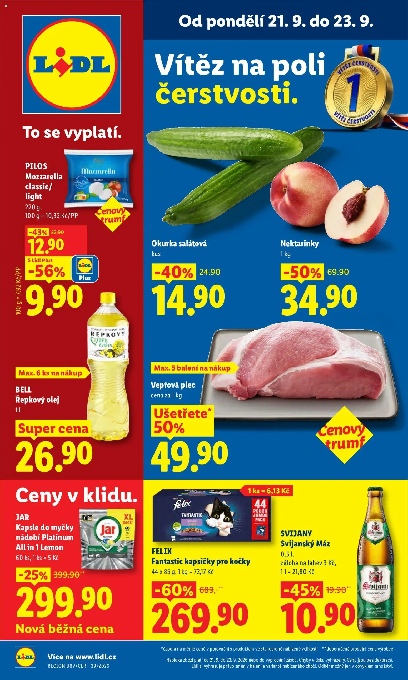 Lidl leták od 21.09.2026 | Strana: 1