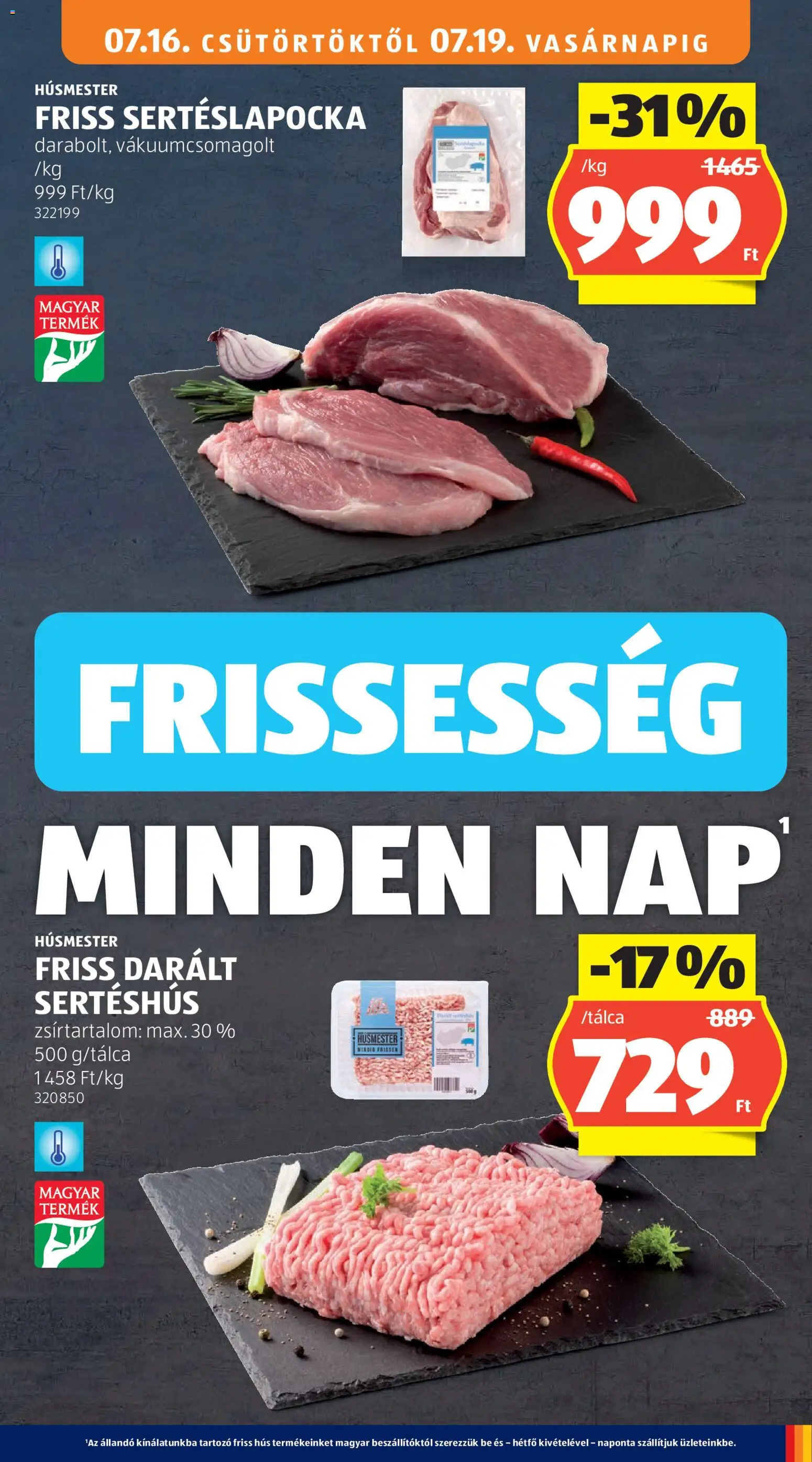Aldi akciós ujság - amely érvényes a következő dátumtól: 2026.07.16. | Oldal: 19
