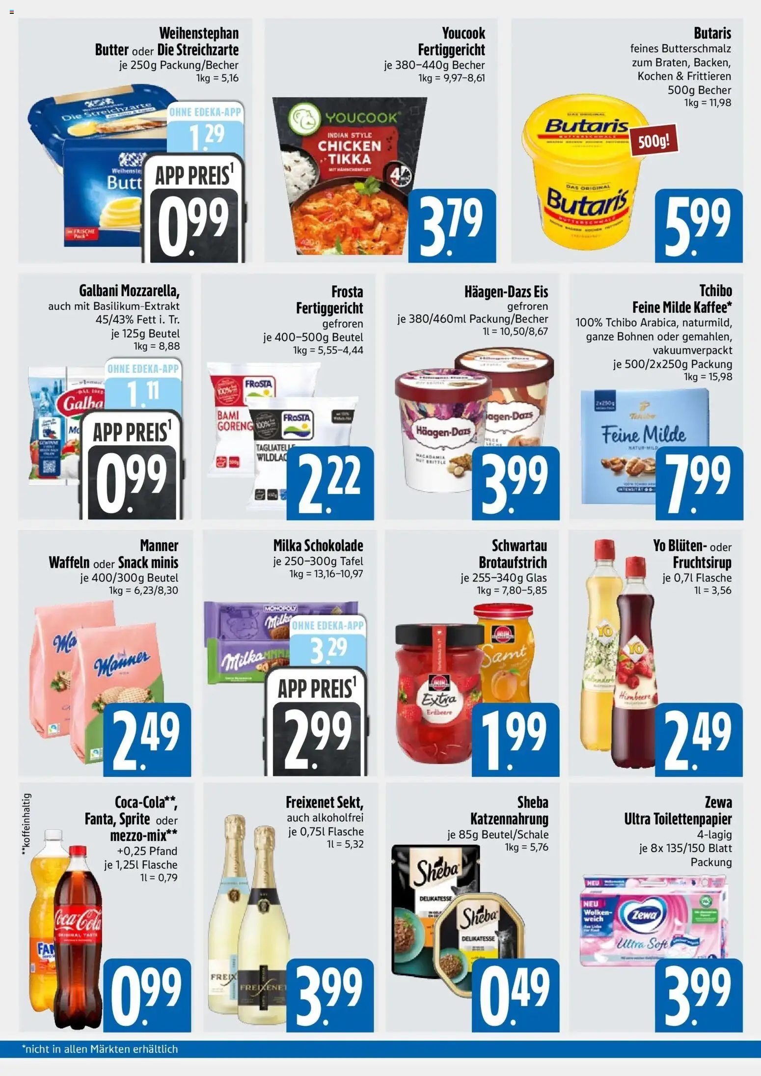 Edeka prospekt Ingolstadt – gültig ab 14.06.2026 | Seite: 2 | Produkte: Butterschmalz, Cola, Frosta, Himbeere