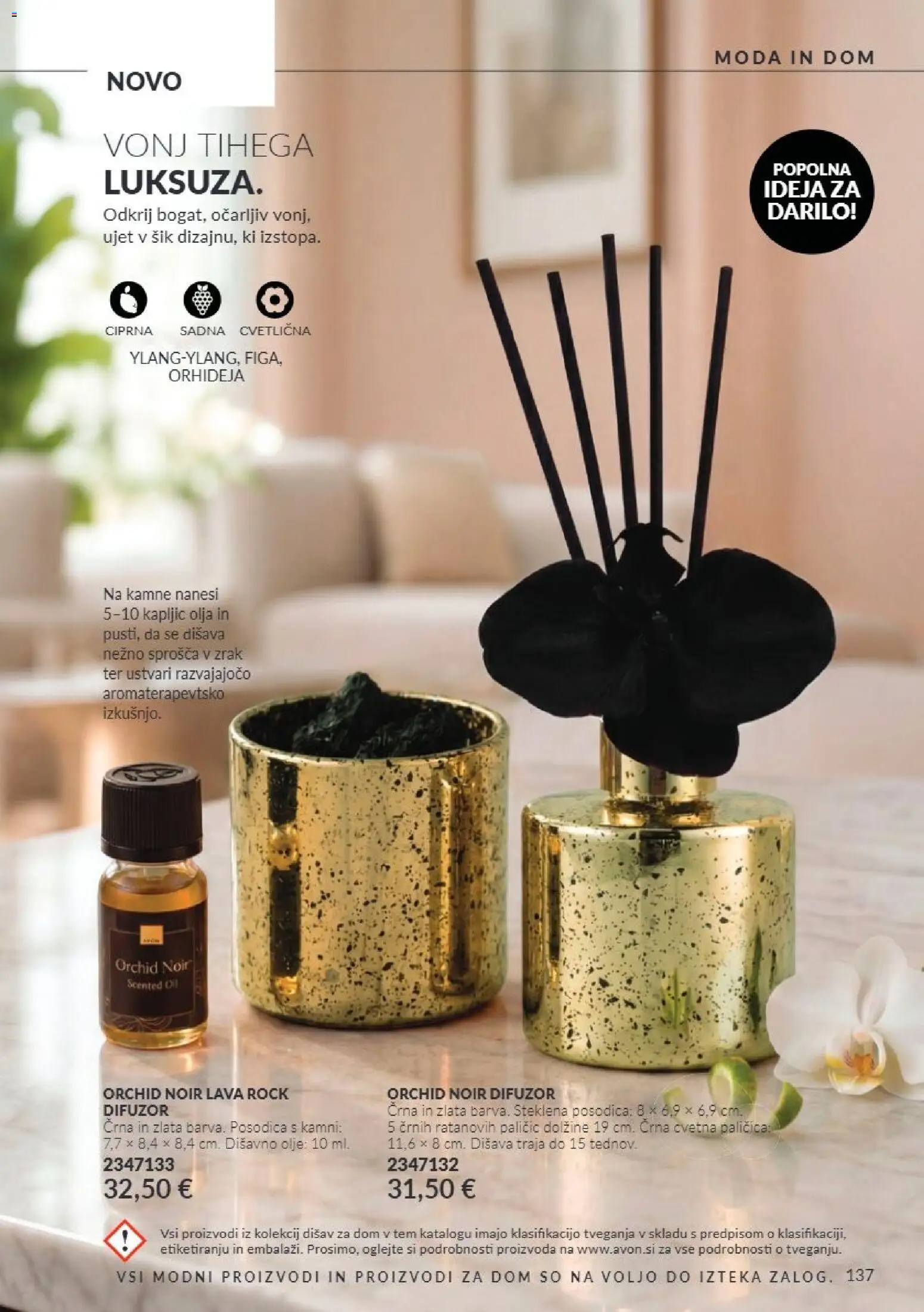 Novi Avon katalog ponudbe – veljaven od 01.10.2026 | Stran: 137 | Izdelki: Disava, Olje