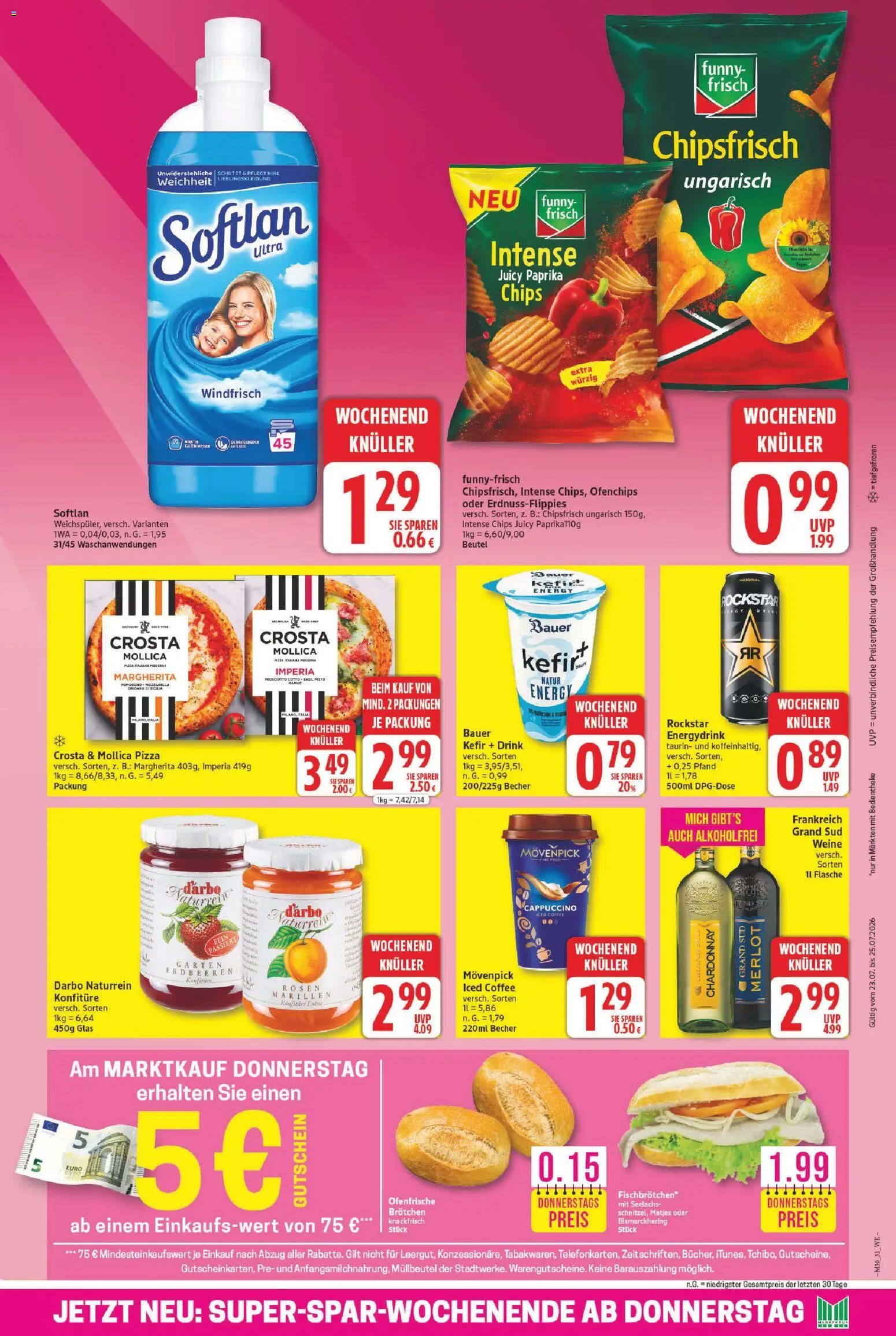 Marktkauf Prospekt – gültig ab 20.07.2026 | Seite: 31 | Produkte: Energy, Paprika, Erdbeeren, Chips