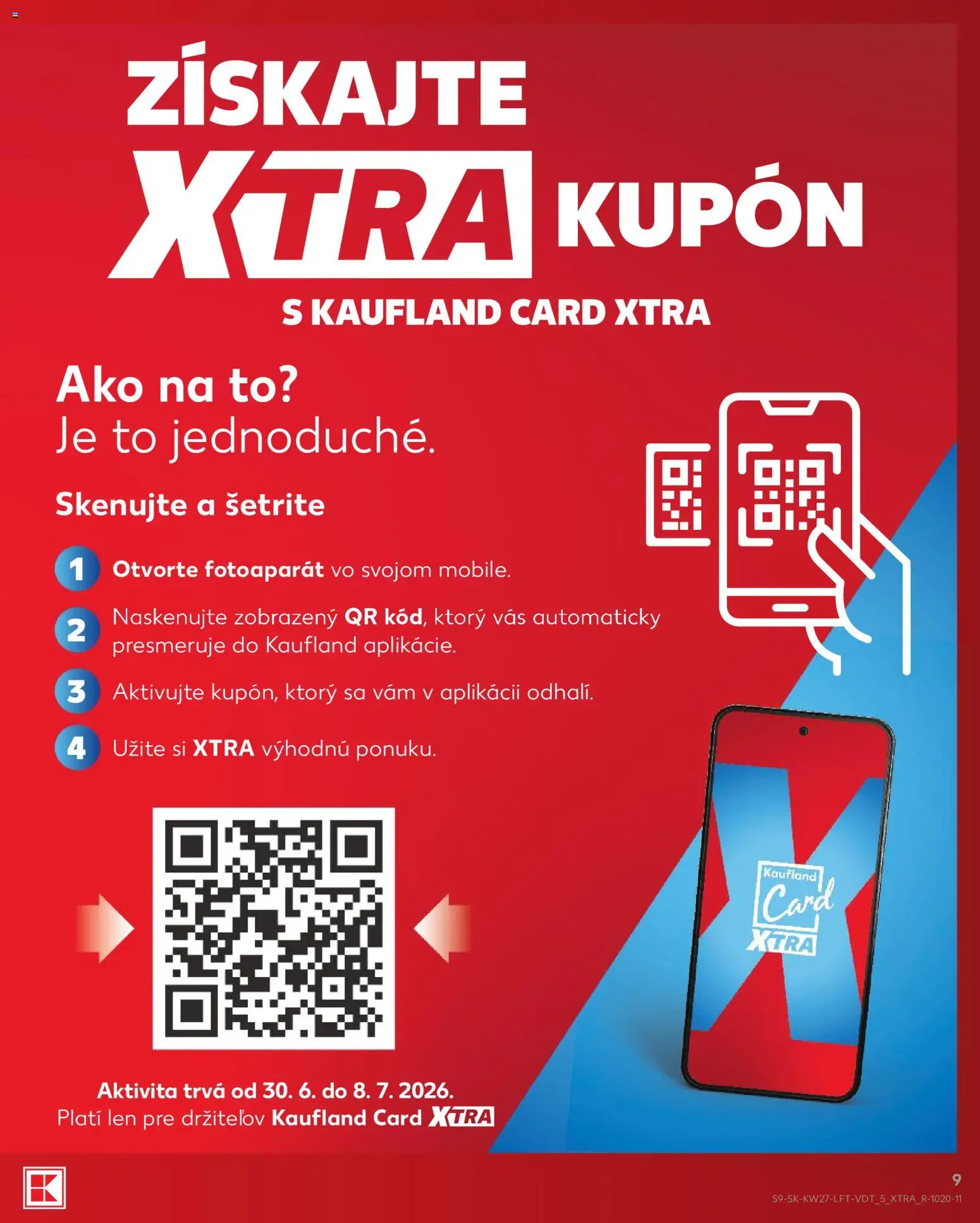 Nové Kaufland akcie – leták je platný od 02.07.2026 | Strana: 9 | Produkty: Fotoaparát