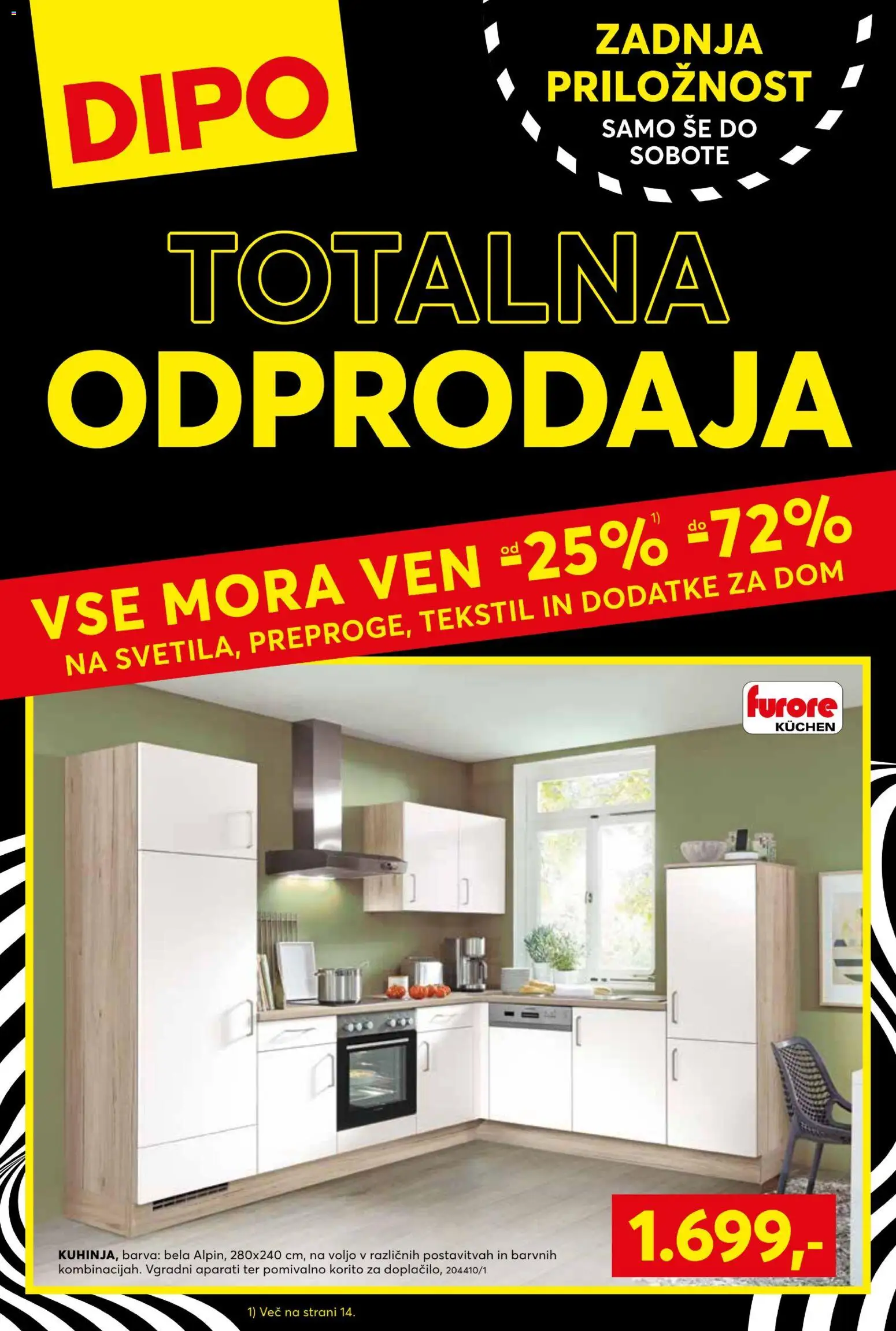 Novi Dipo katalog ponudbe – veljaven od 01.07.2026 | Stran: 1 | Izdelki: Pomivalno korito, Barva